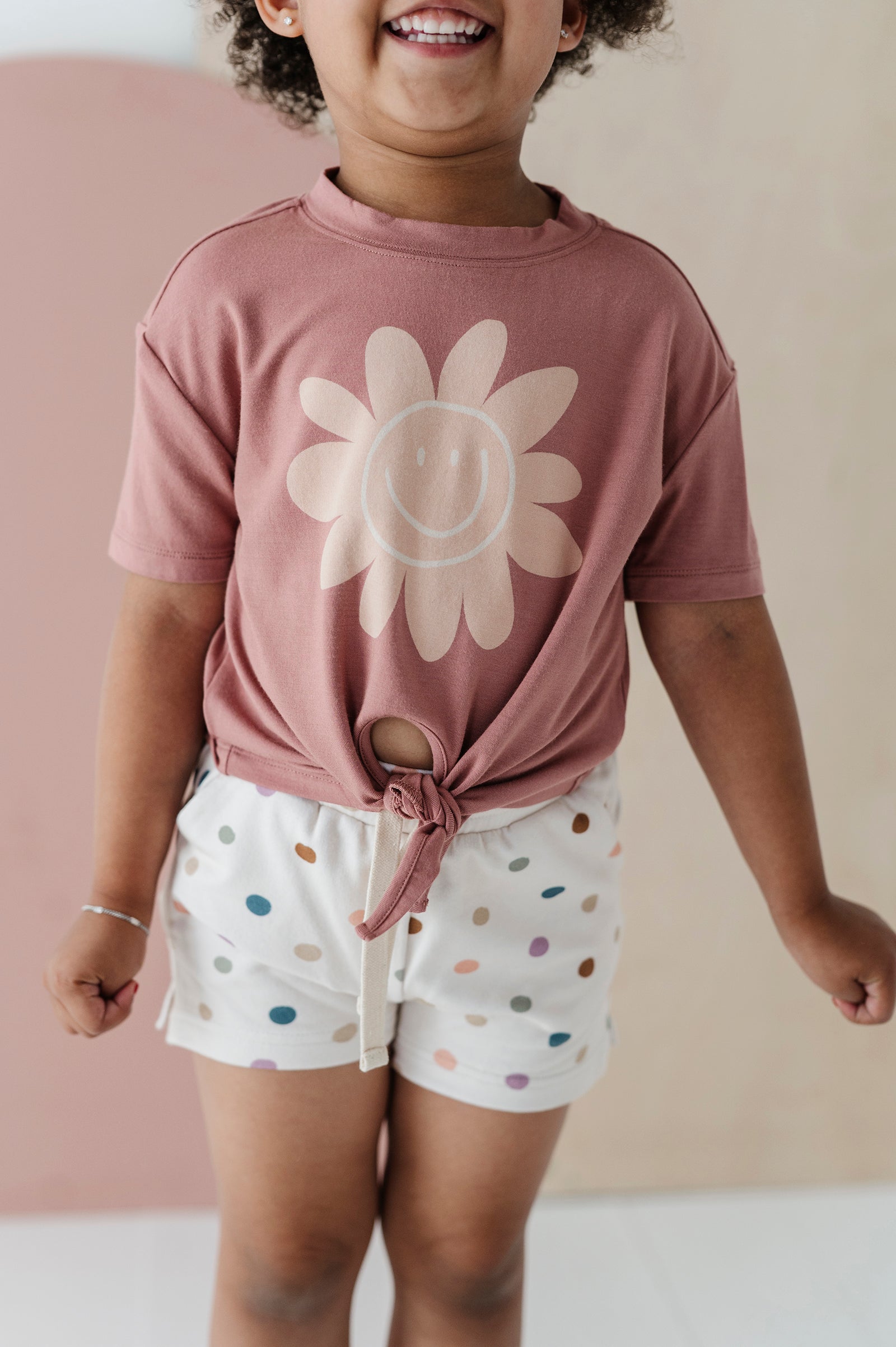 Girl's Tie Front Shirt