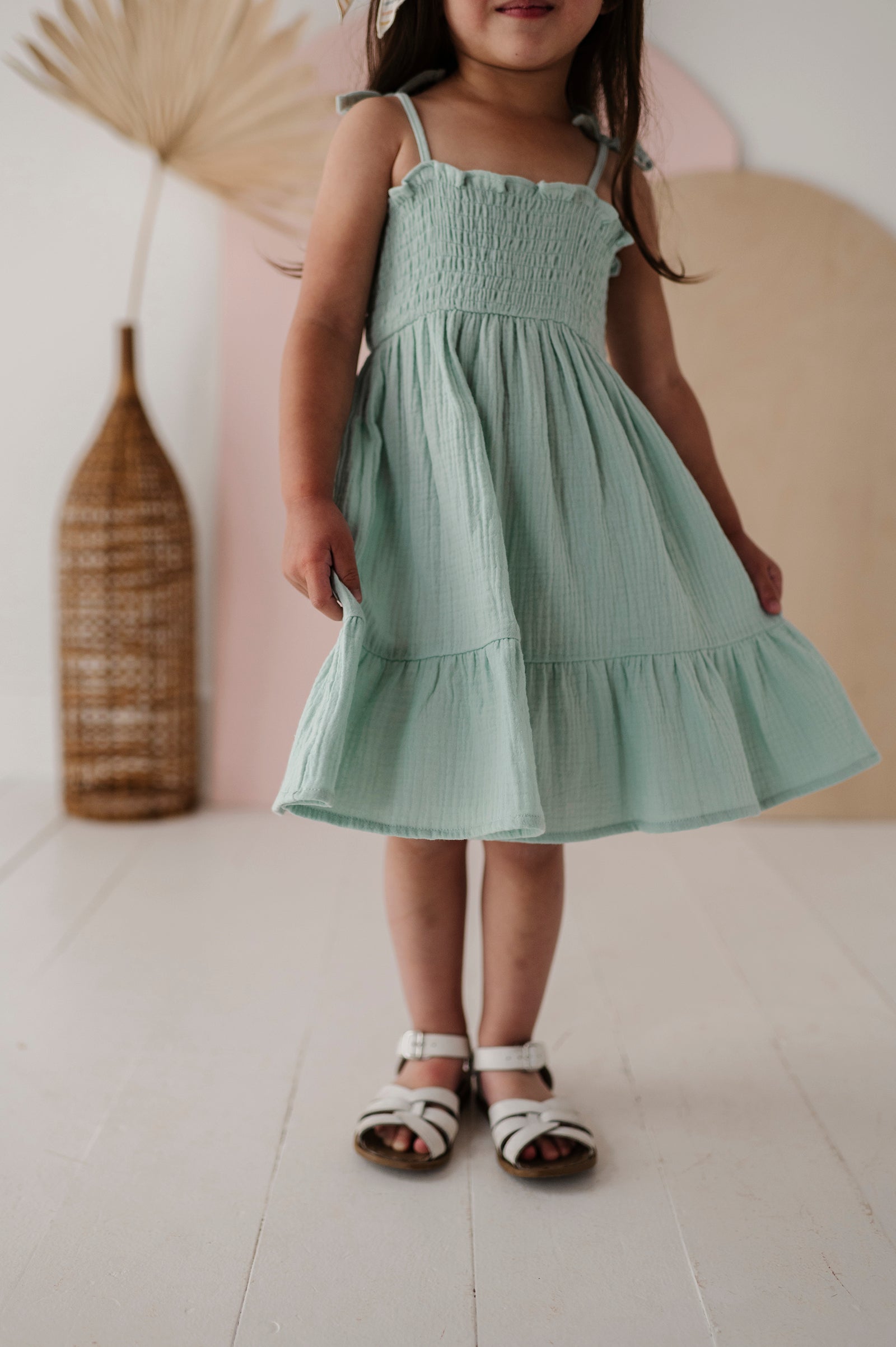 Tiered Mini Dress