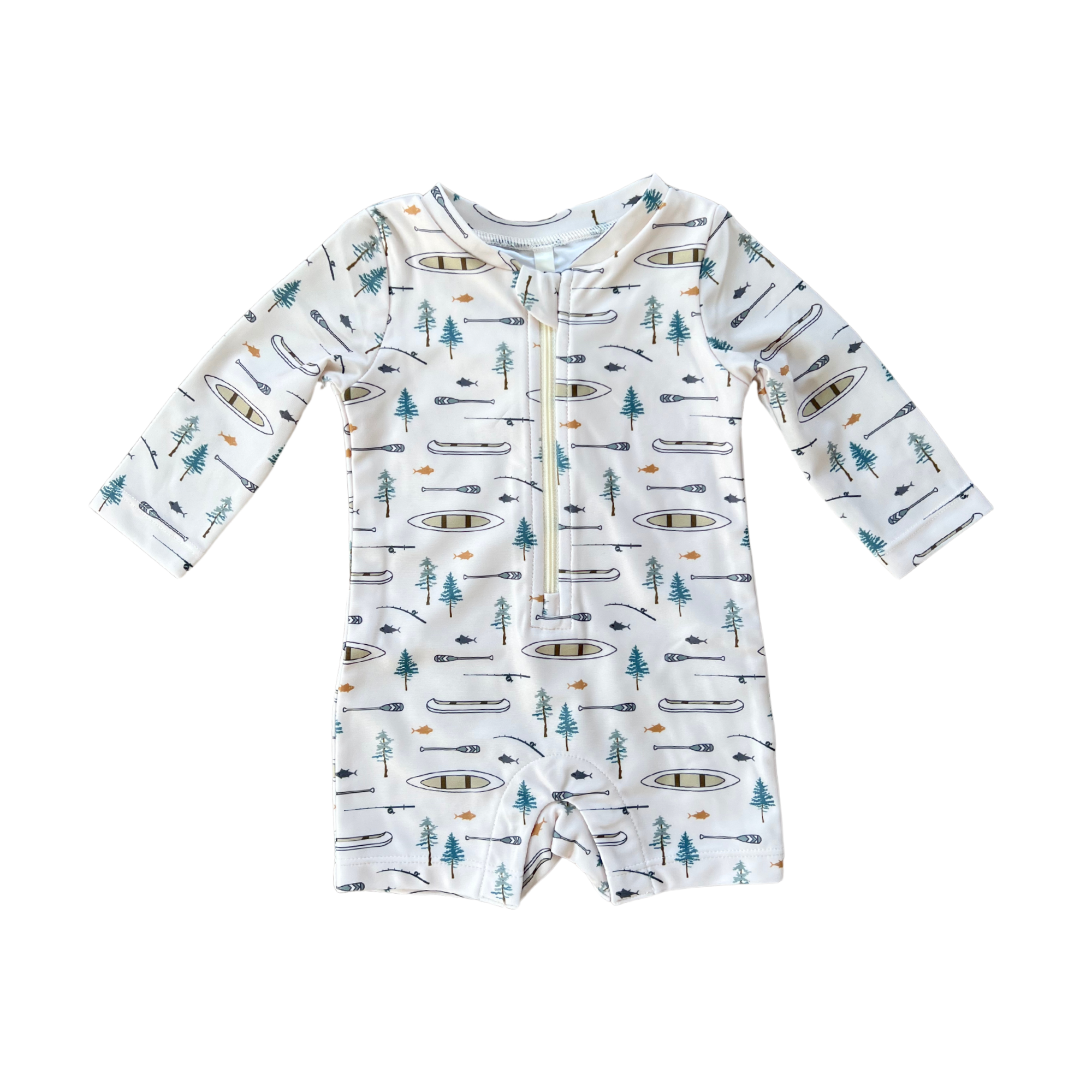 Baby One-Piece Rash Guard Swimsuit