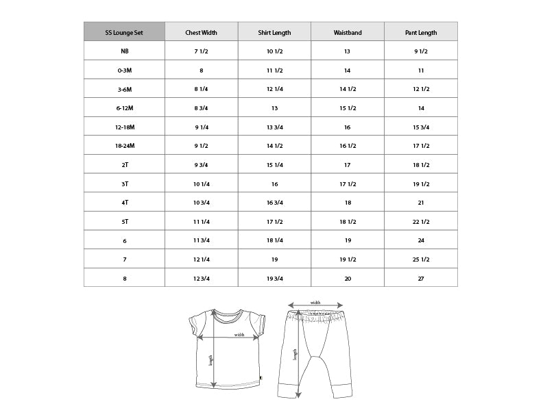 Short Sleeve Lounge Set