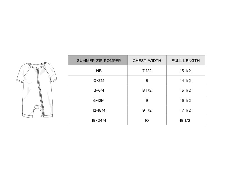 Summer Zip Romper