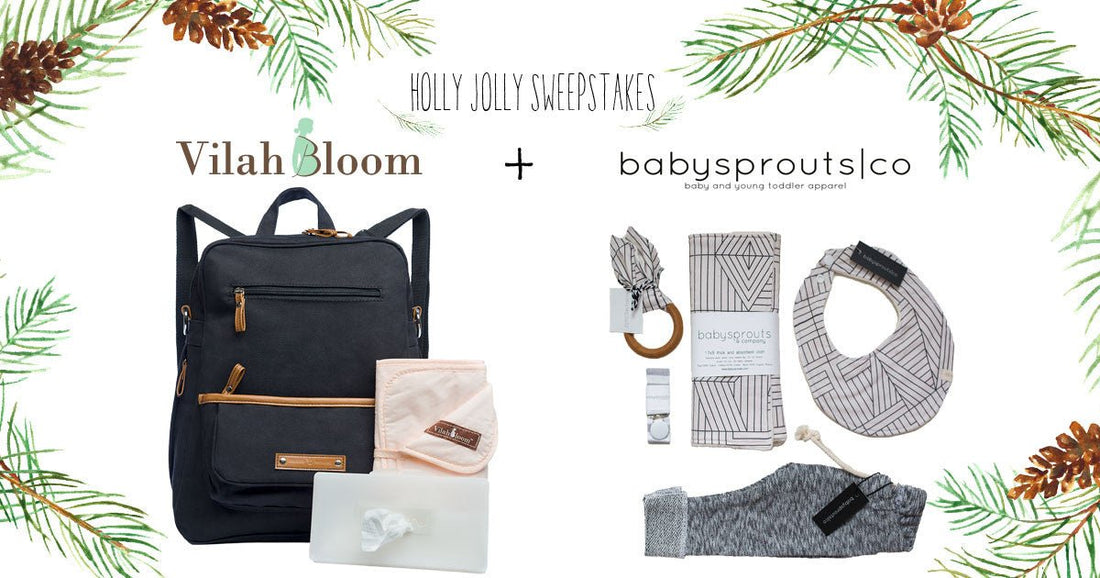 Holly Jolly Sweepstakes with Vilah Bloom - babysprouts clothing company
