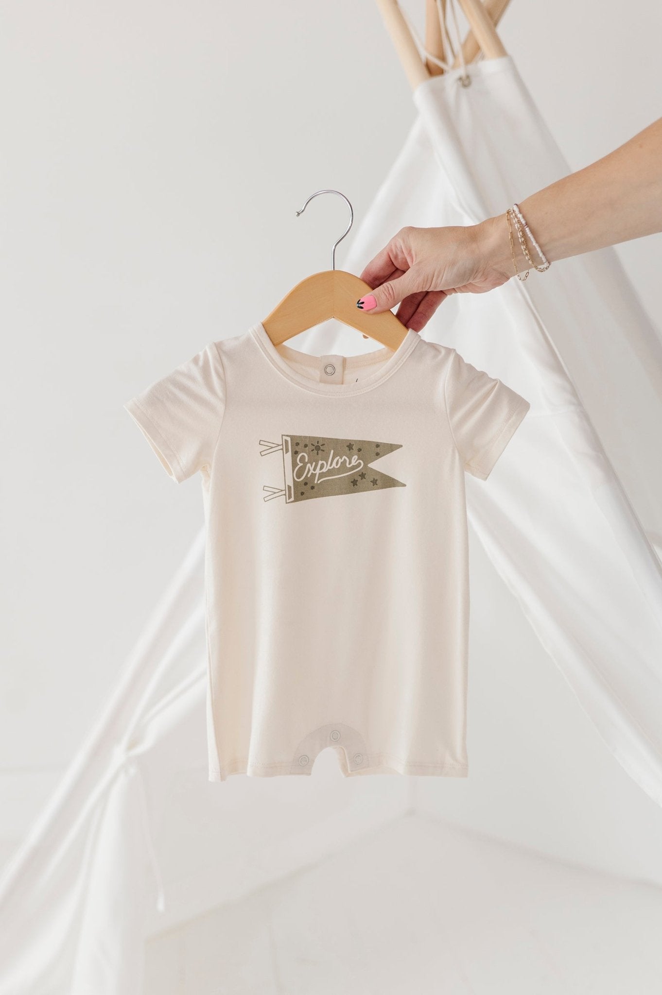 Tee Romper - babysprouts clothing company
