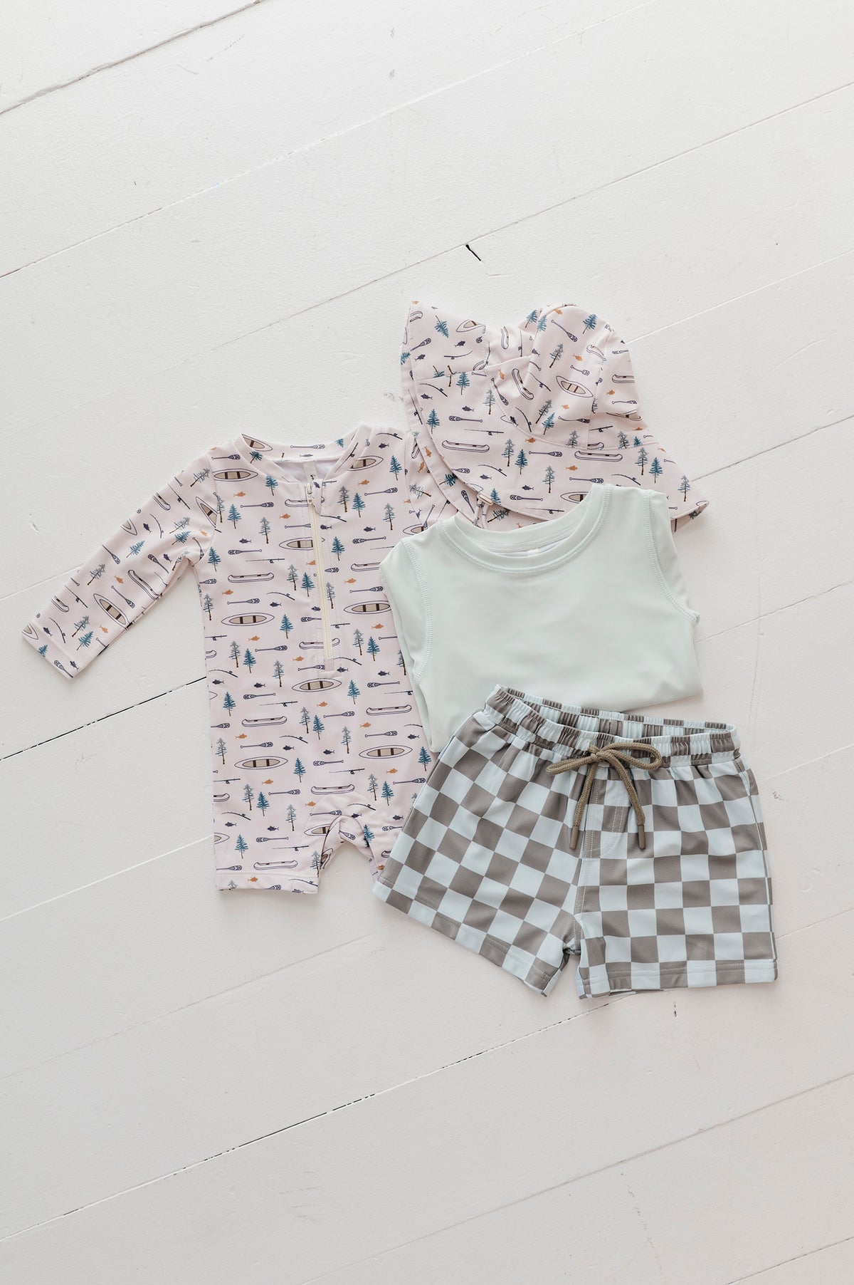 Baby One-Piece Rash Guard Swimsuit