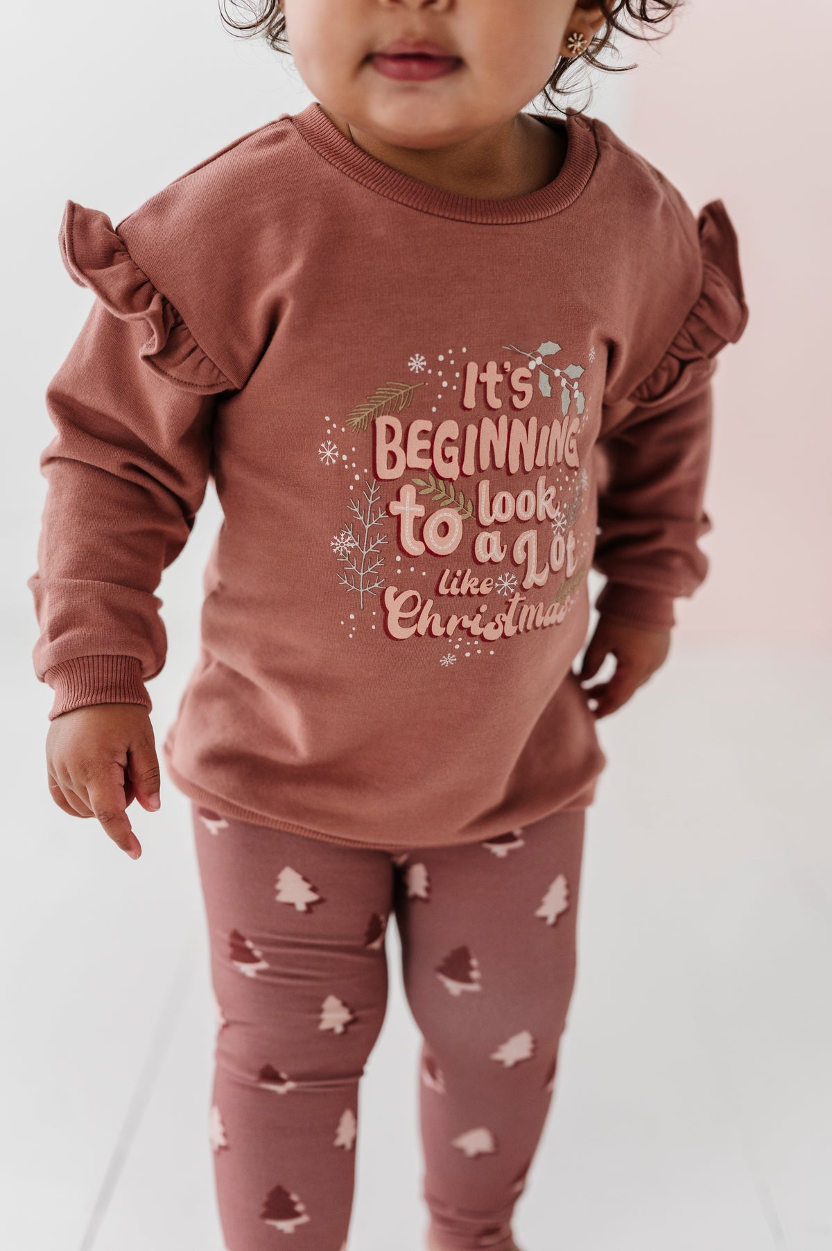 Ruffle Sweatshirt