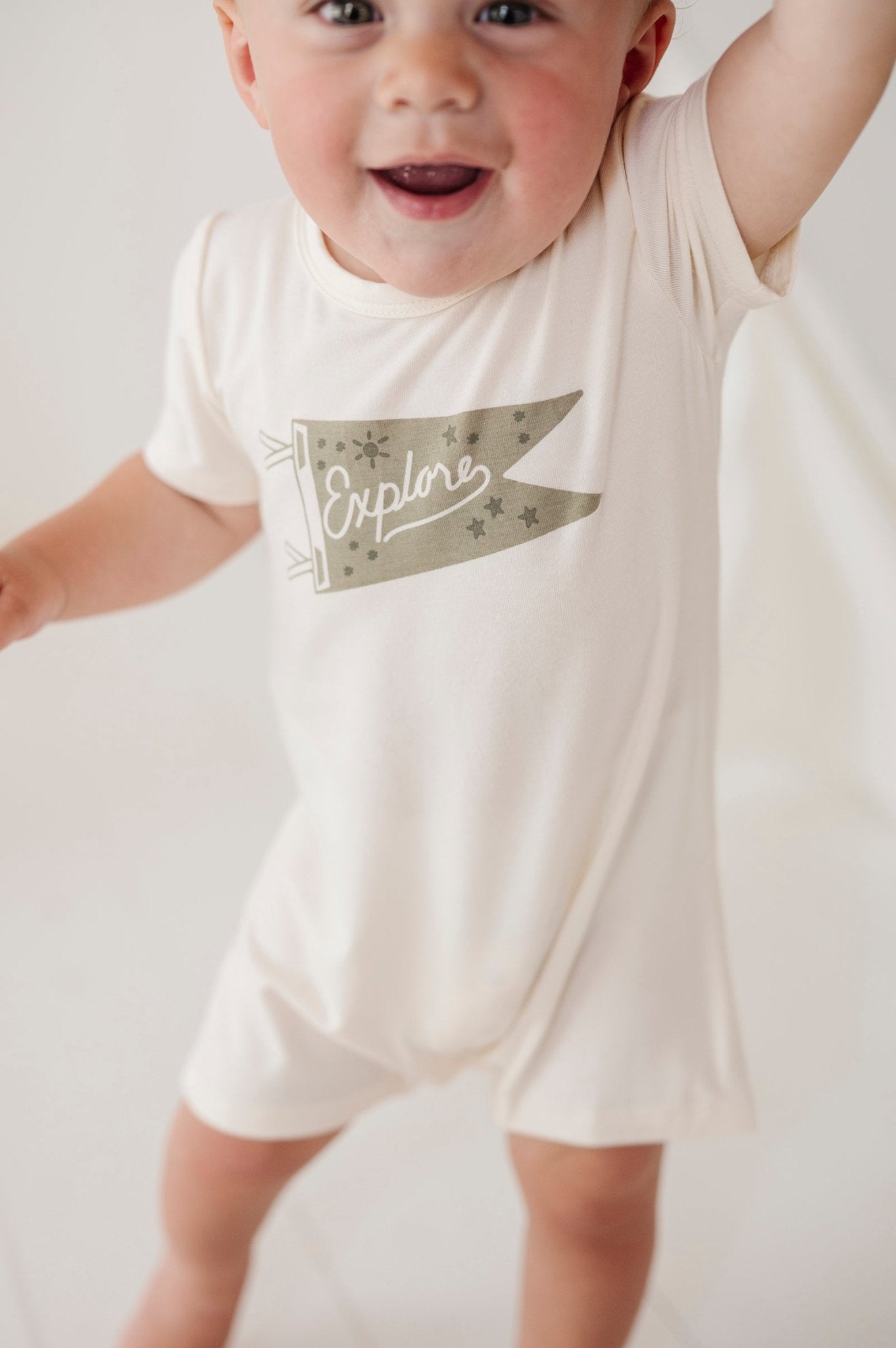 Tee Romper - babysprouts clothing company