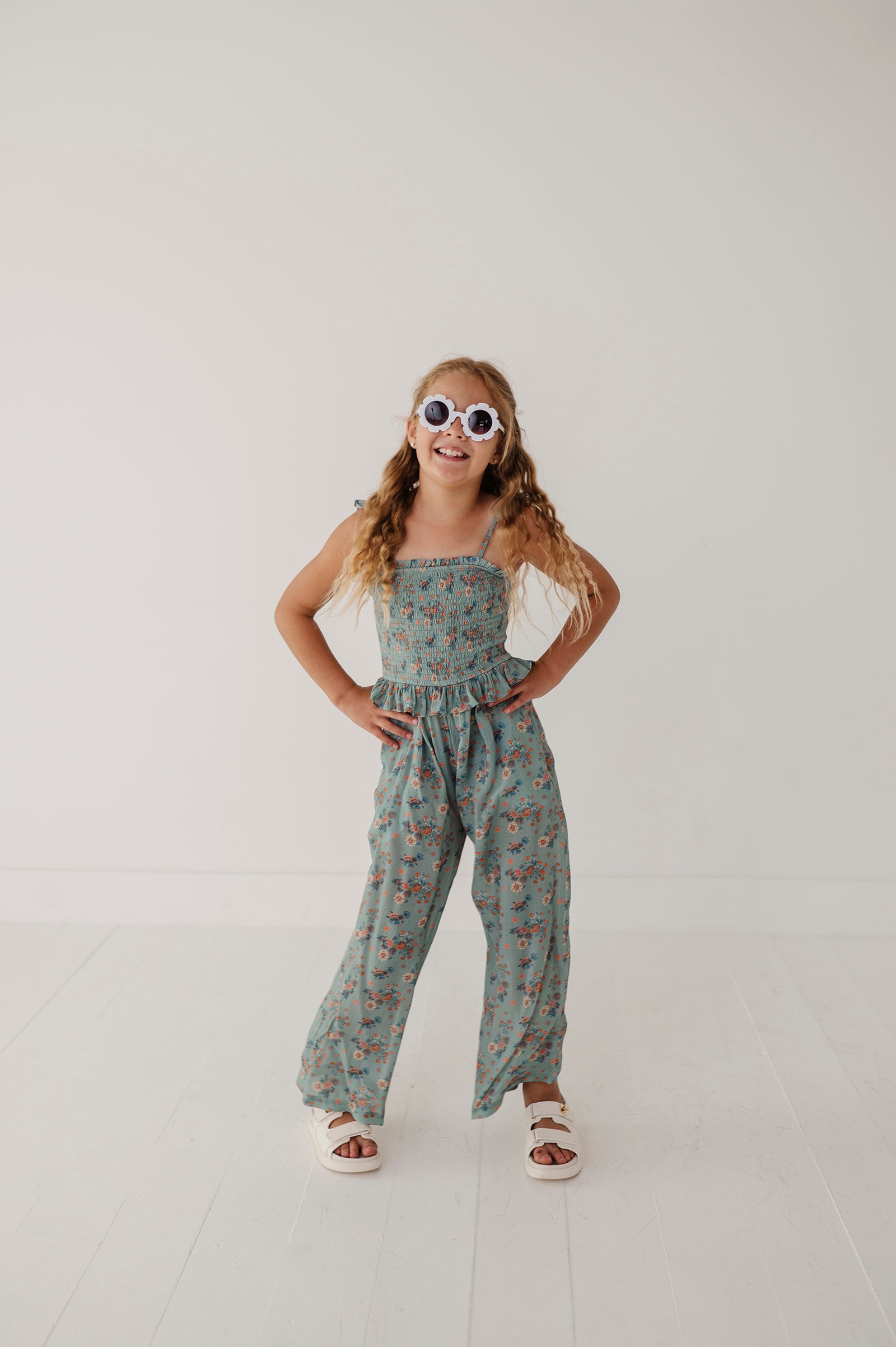 Tank Smocked Jumpsuit