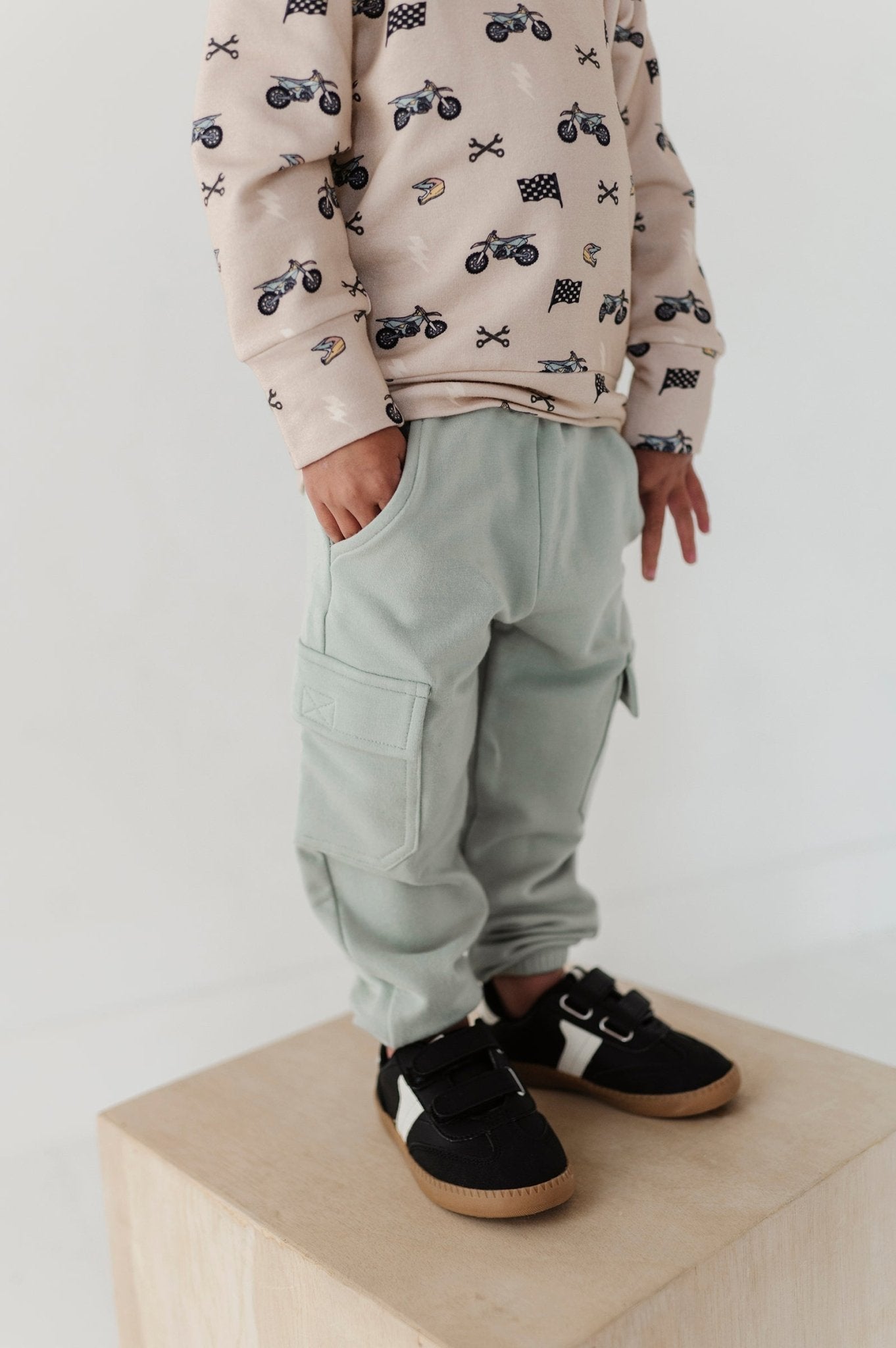 Boy's Cargo Pants - babysprouts clothing company