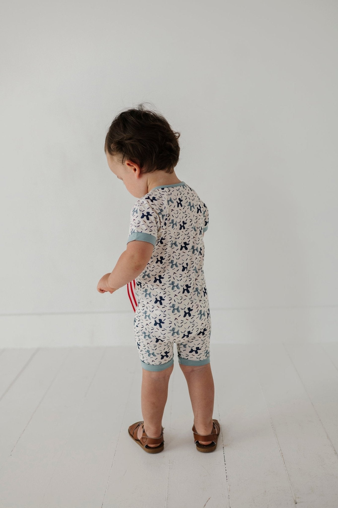 Summer Zip Romper - babysprouts clothing company
