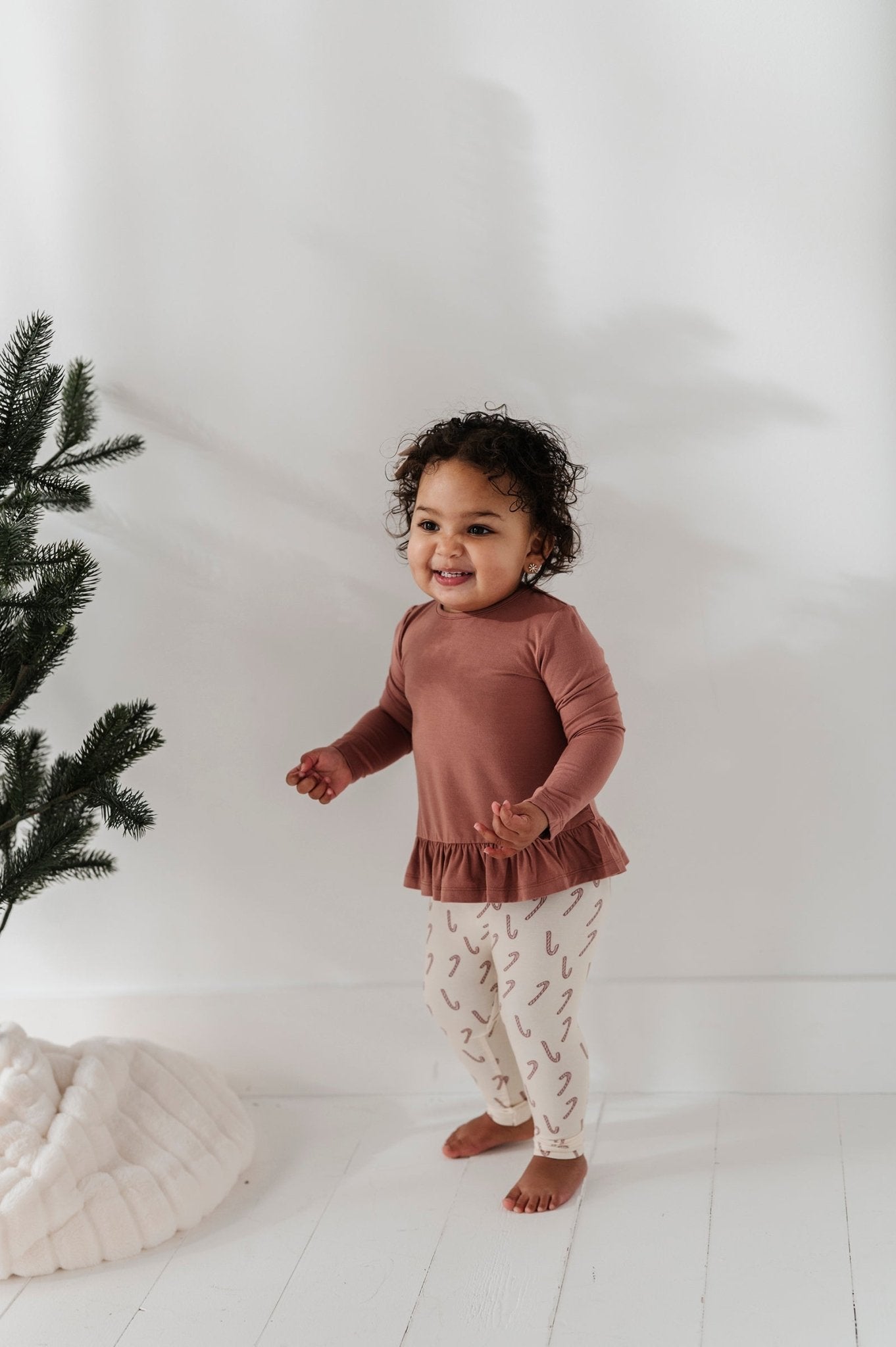 Long Sleeve Peplum Set - babysprouts clothing company