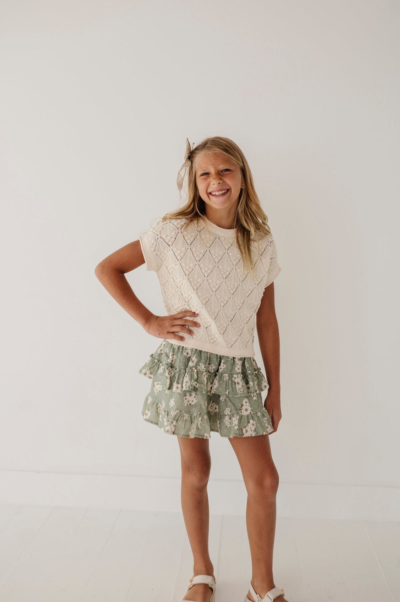 Open Weave Sweater - babysprouts clothing company