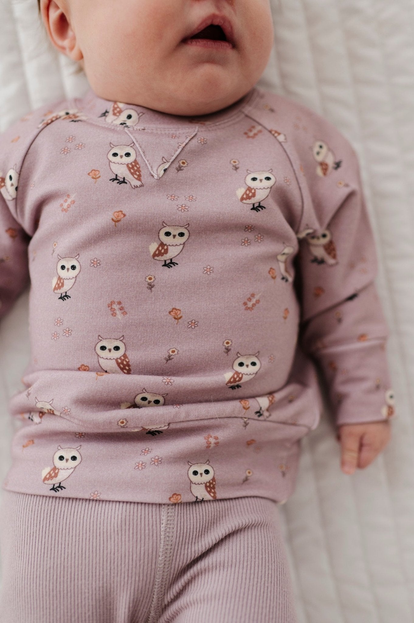 Girl's Raglan Sweatshirt - babysprouts clothing company