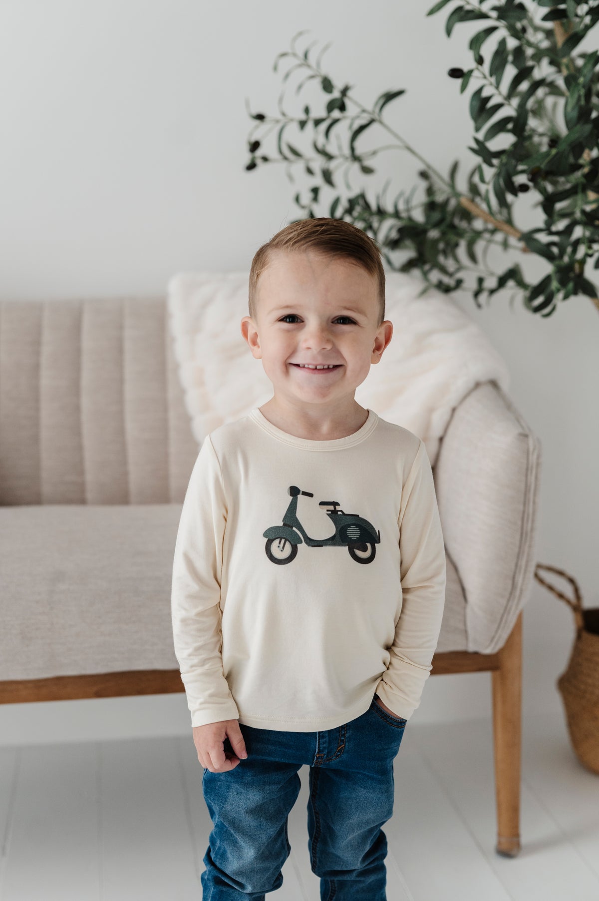 Boy's Long Sleeve Tee