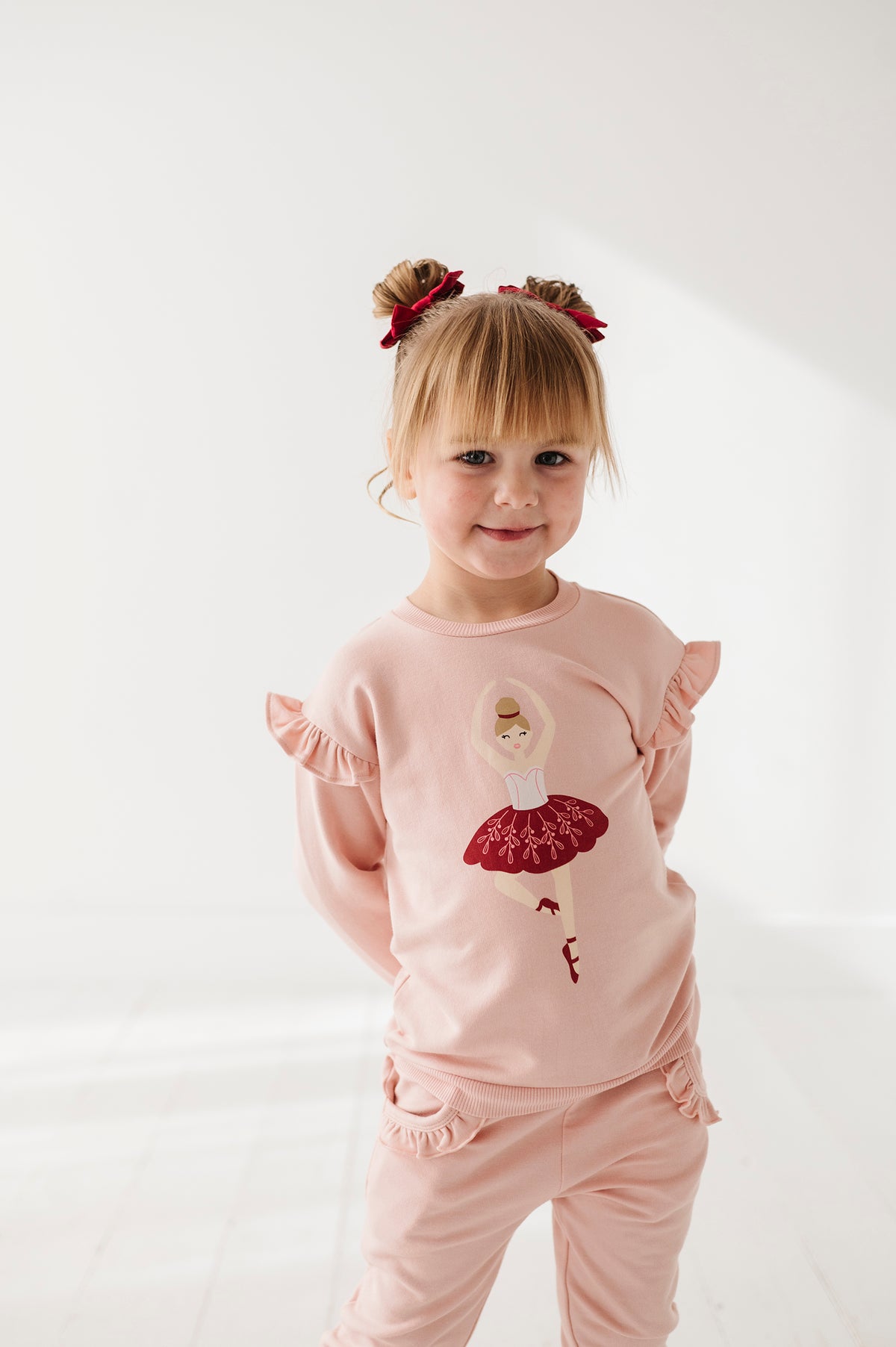 Ruffle Sweatshirt