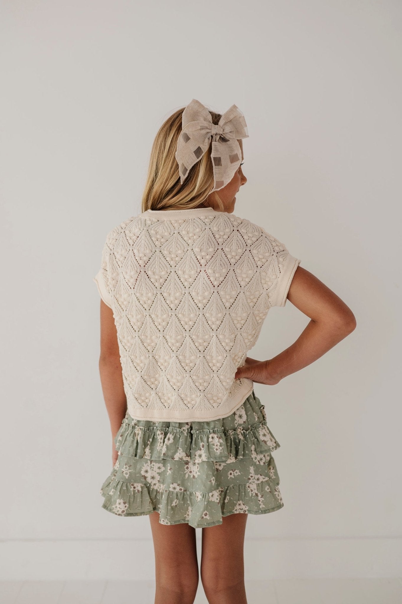 Open Weave Sweater - babysprouts clothing company