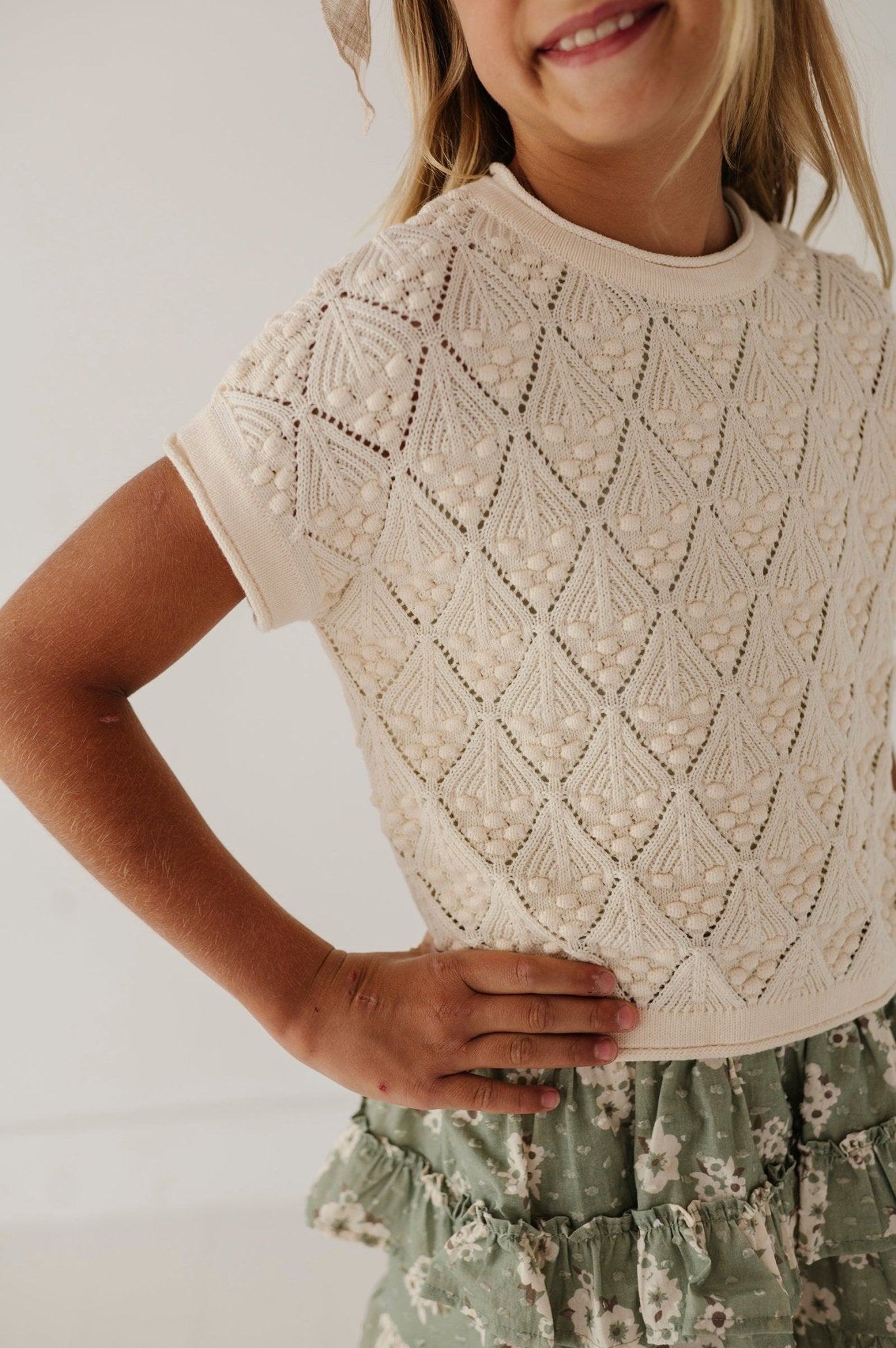 Open Weave Sweater - babysprouts clothing company