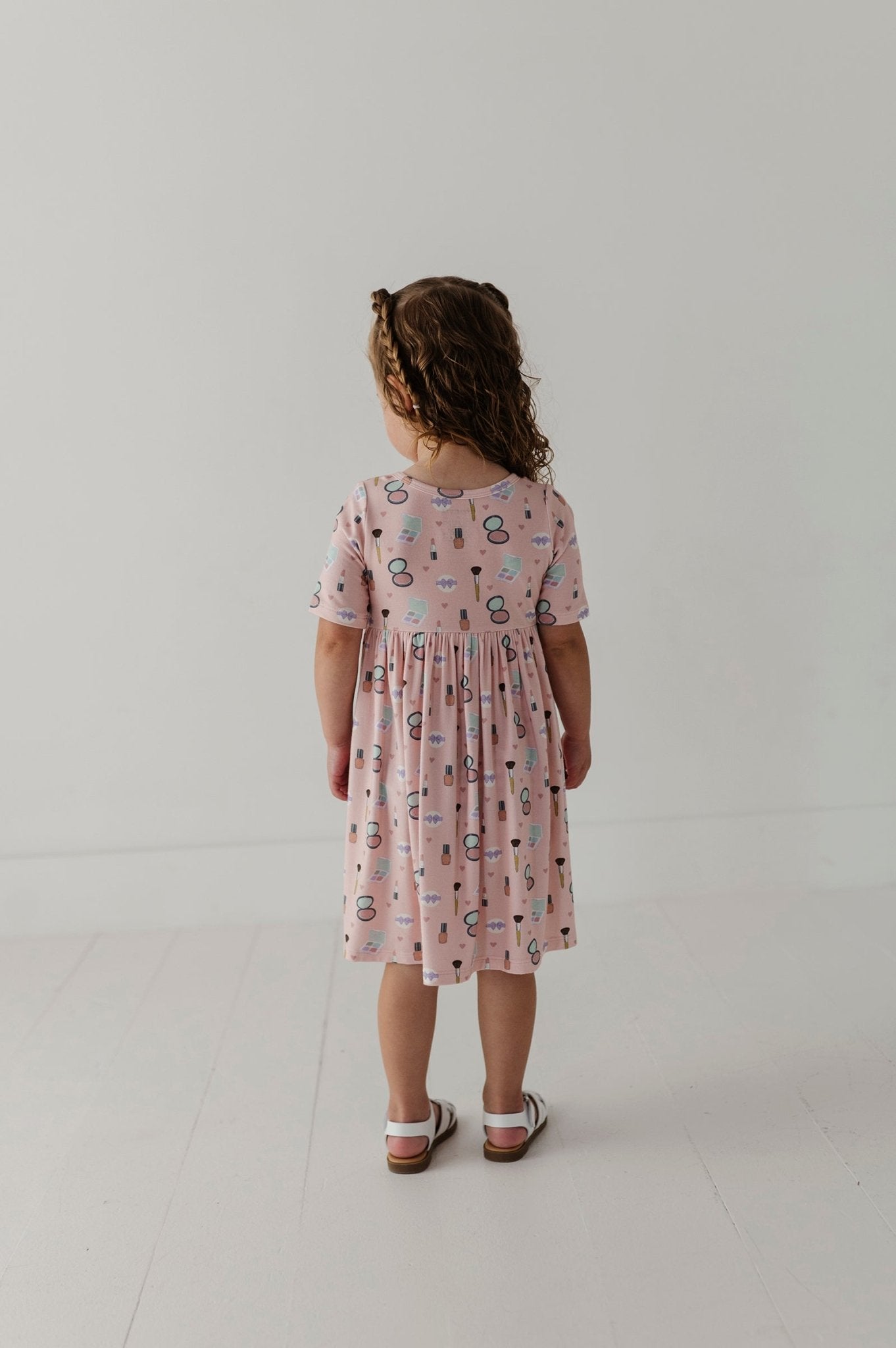 Short Sleeve Henley Dress - babysprouts clothing company