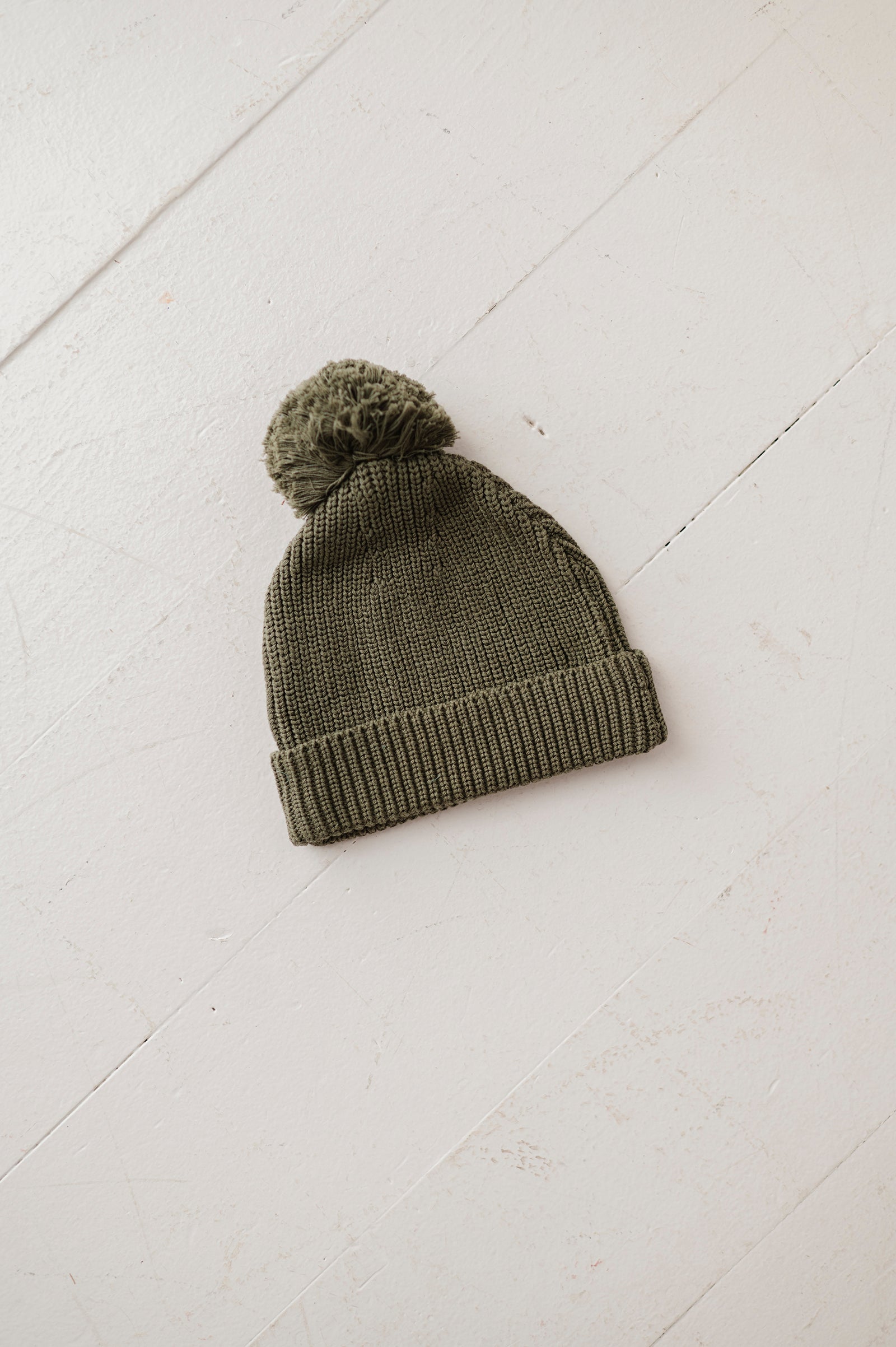 Knit Pom Hat