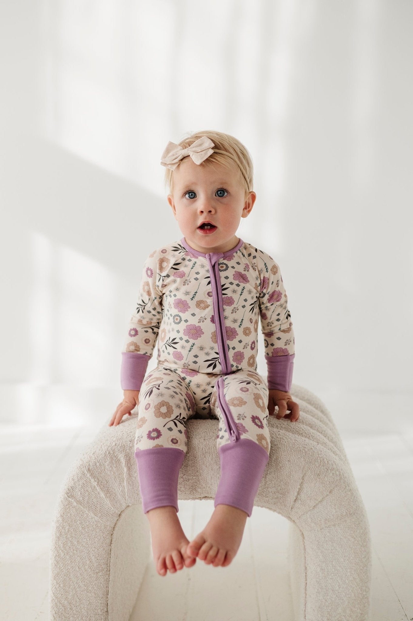 Long Sleeve Zip Romper - babysprouts clothing company