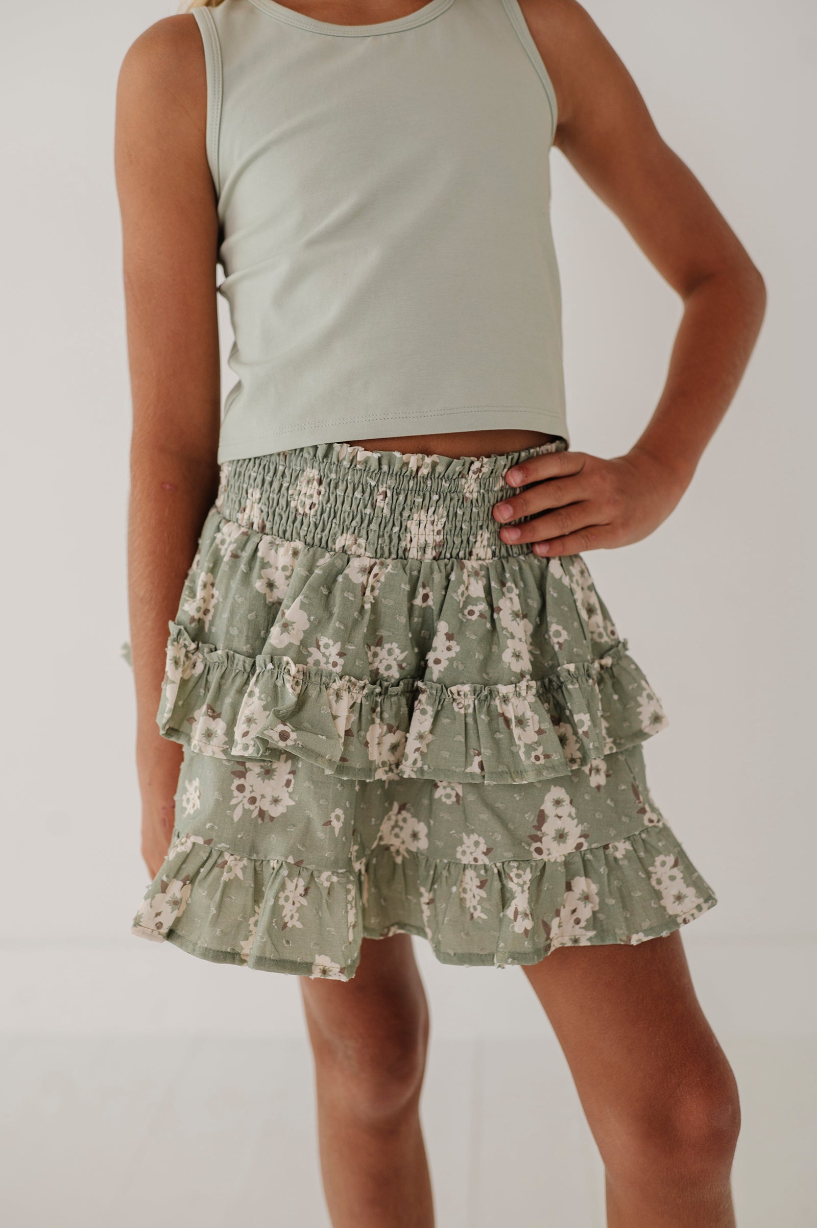 Ruffled Skirt