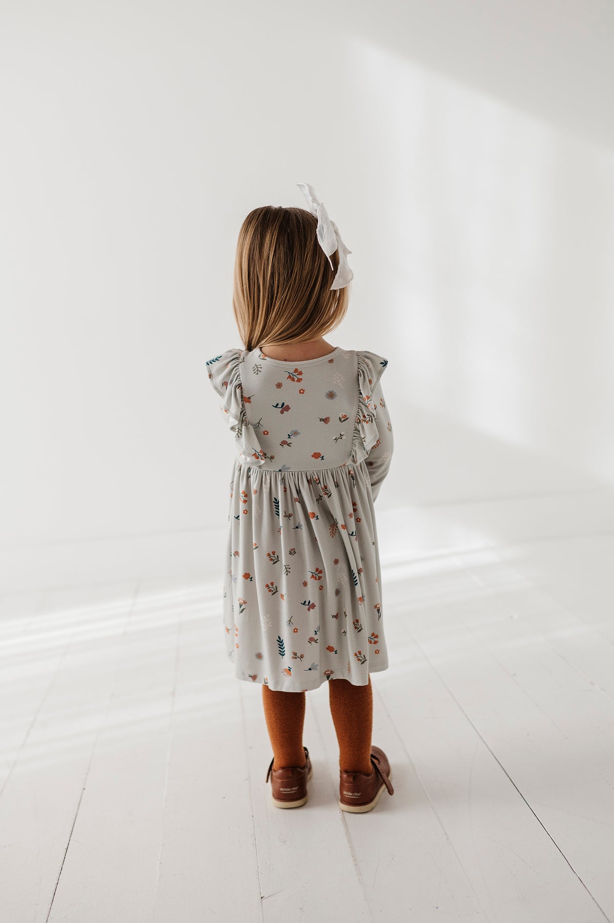 Long Sleeve Ruffle Dress