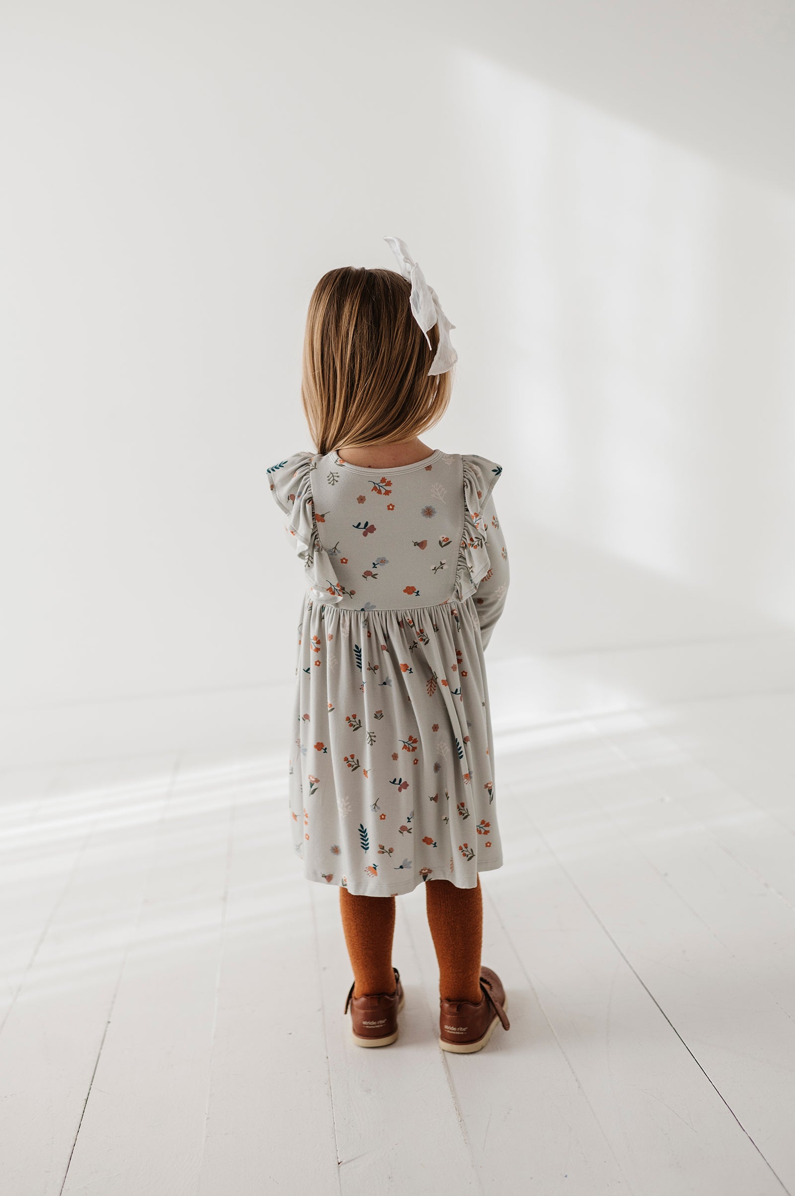 Long Sleeve Ruffle Dress