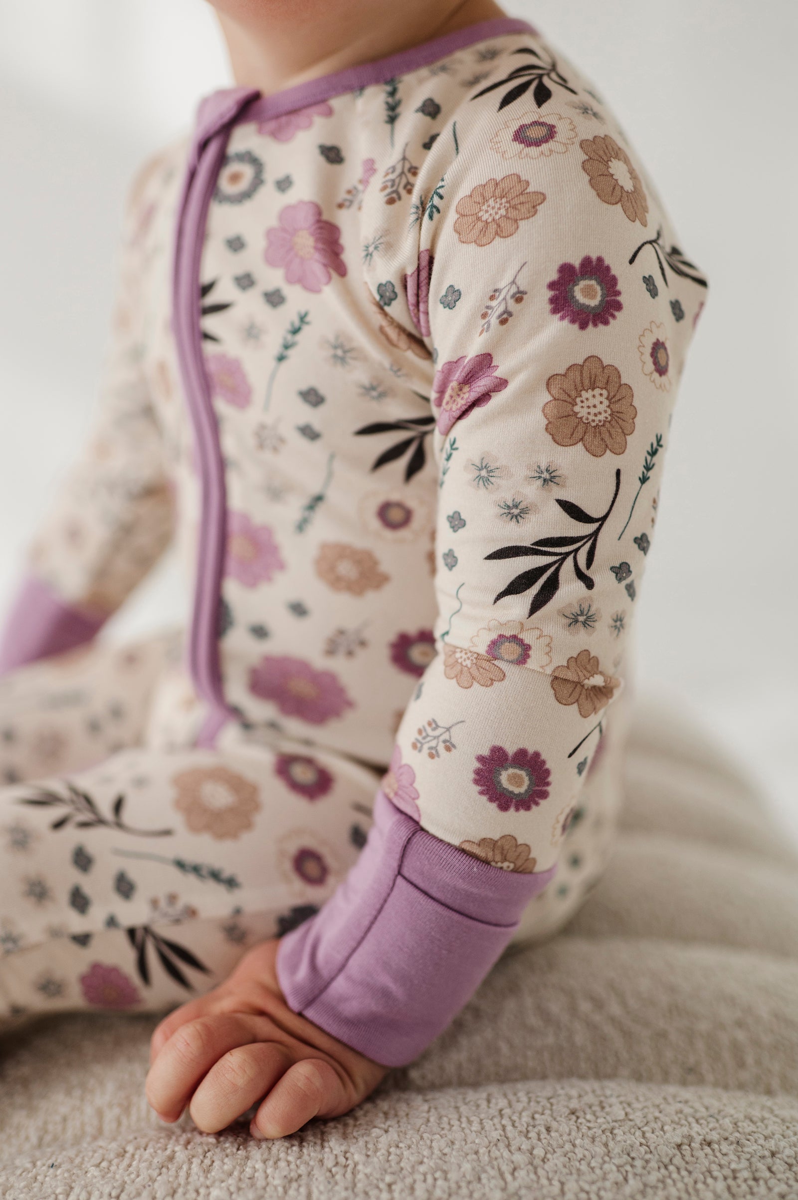 Long Sleeve Zip Romper