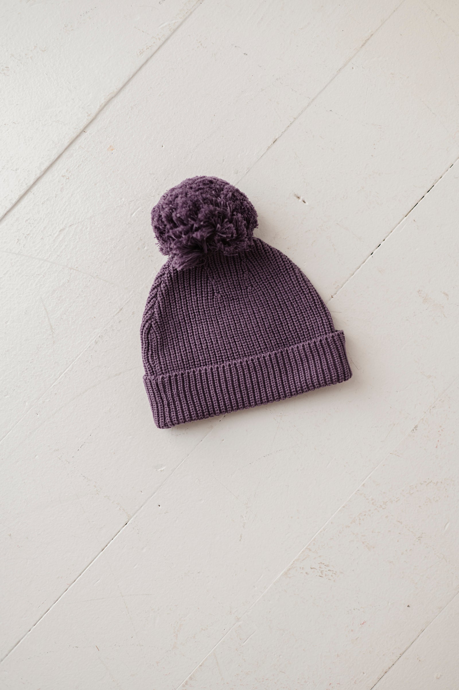 Knit Pom Hat