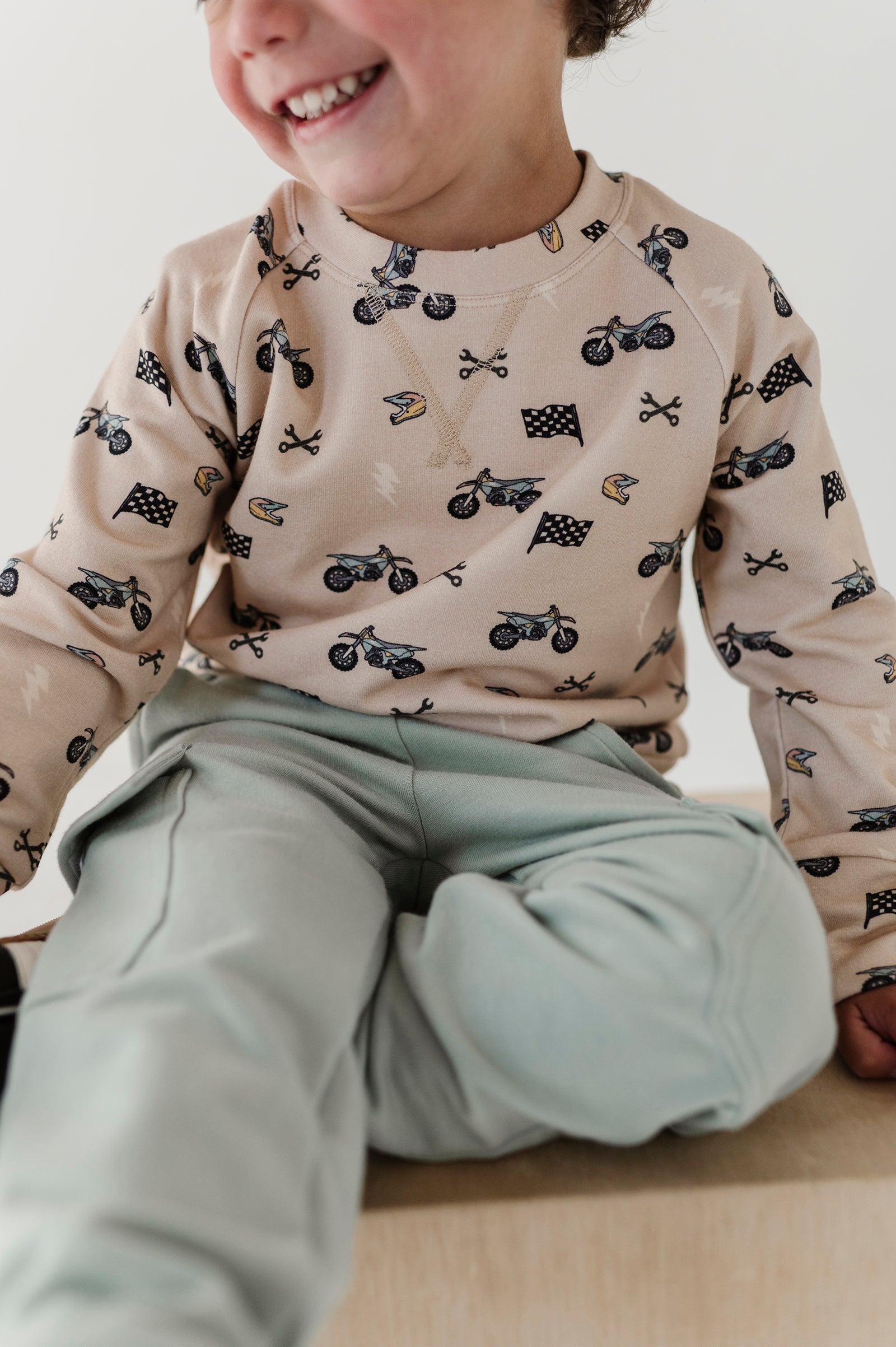 Boy's Raglan Sweatshirt