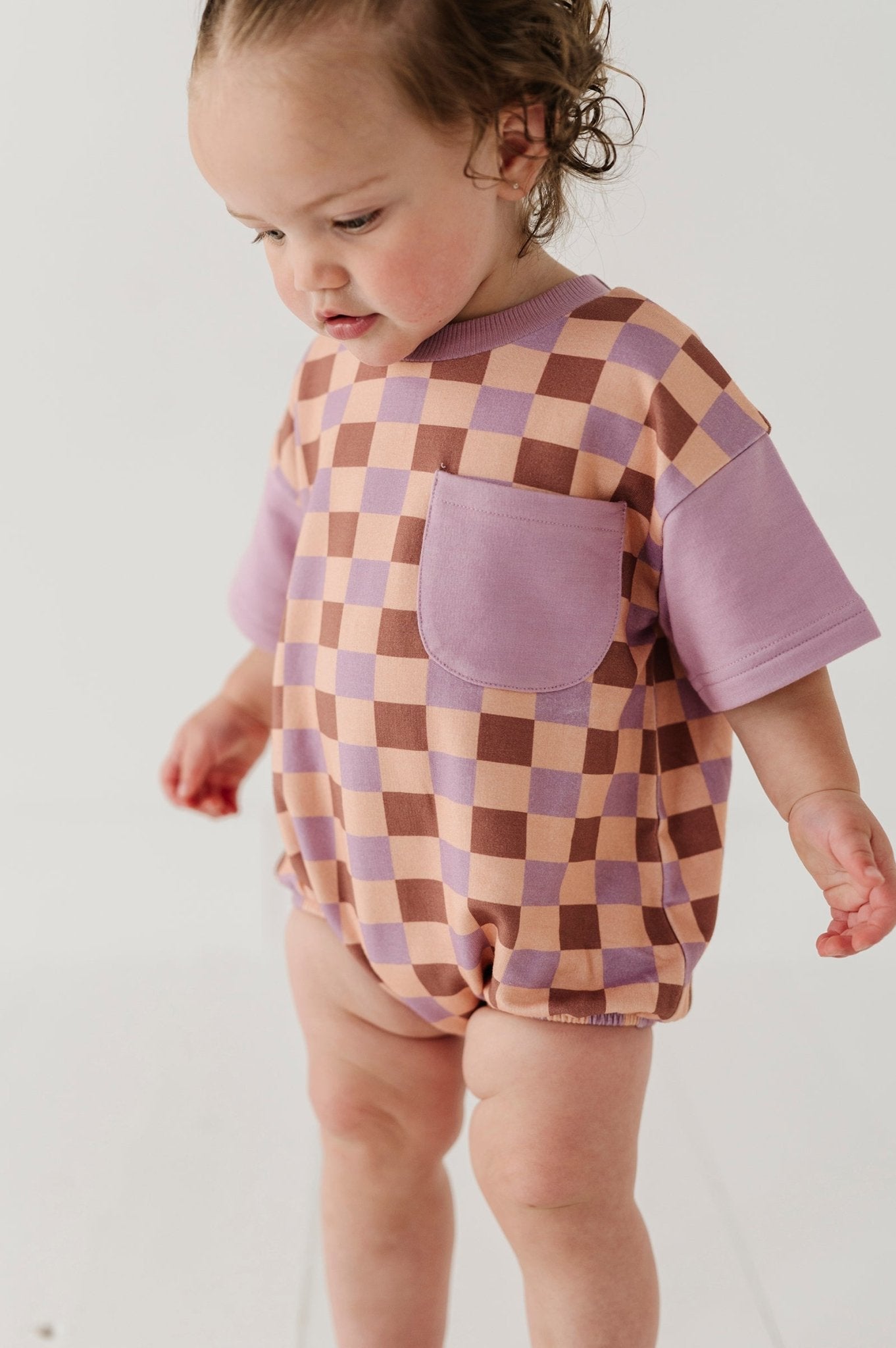 Short Sleeve Colorblock Romper - babysprouts clothing company