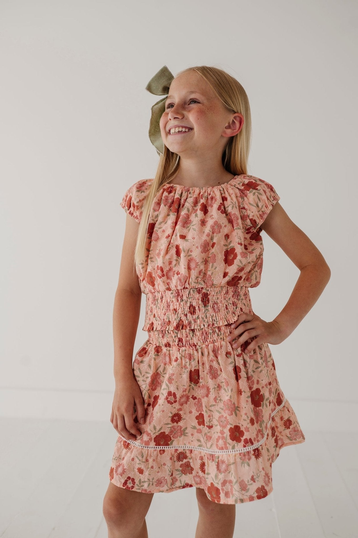 Smocked Eyelet Skirt - babysprouts clothing company