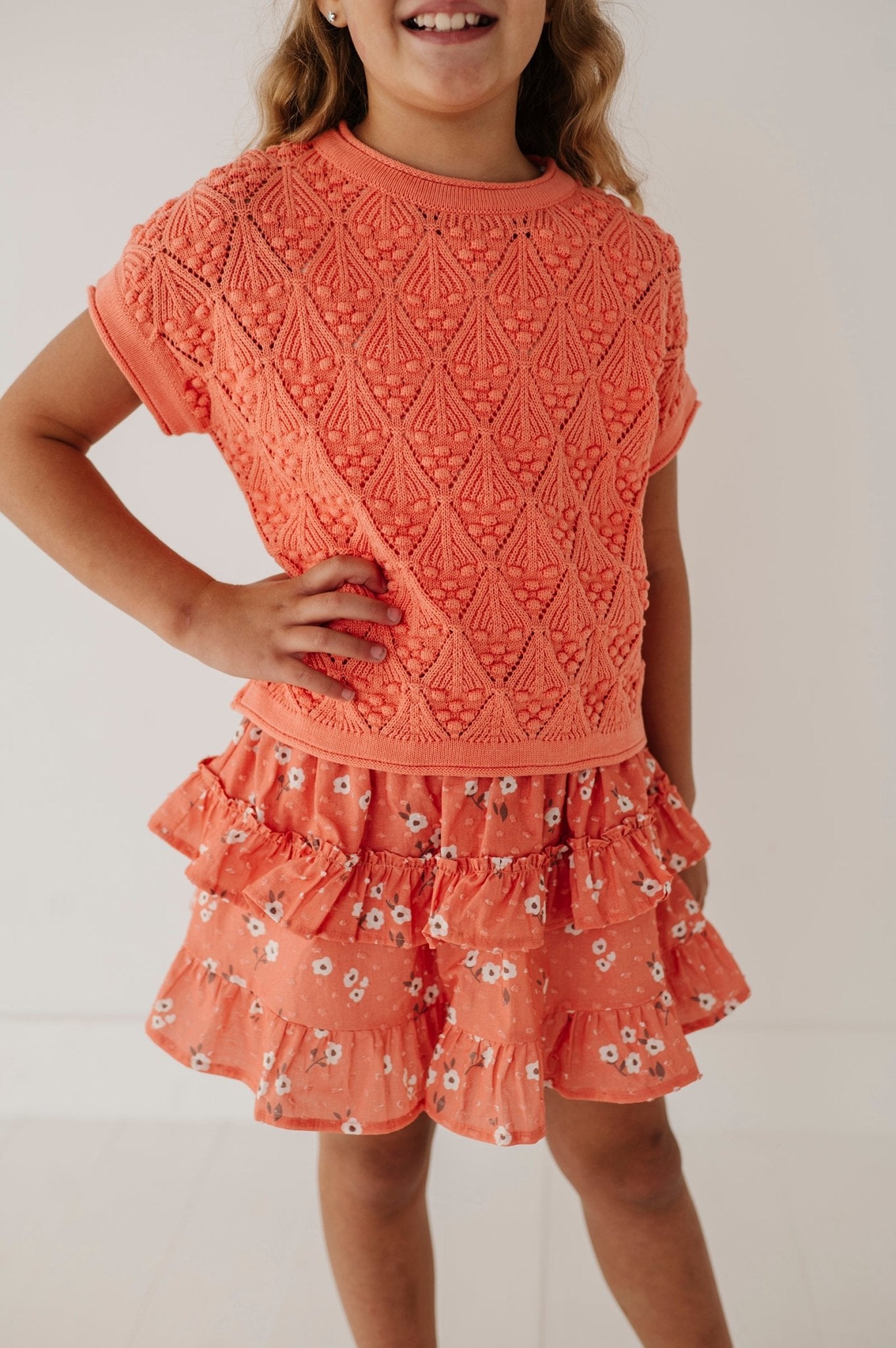 Open Weave Sweater - babysprouts clothing company