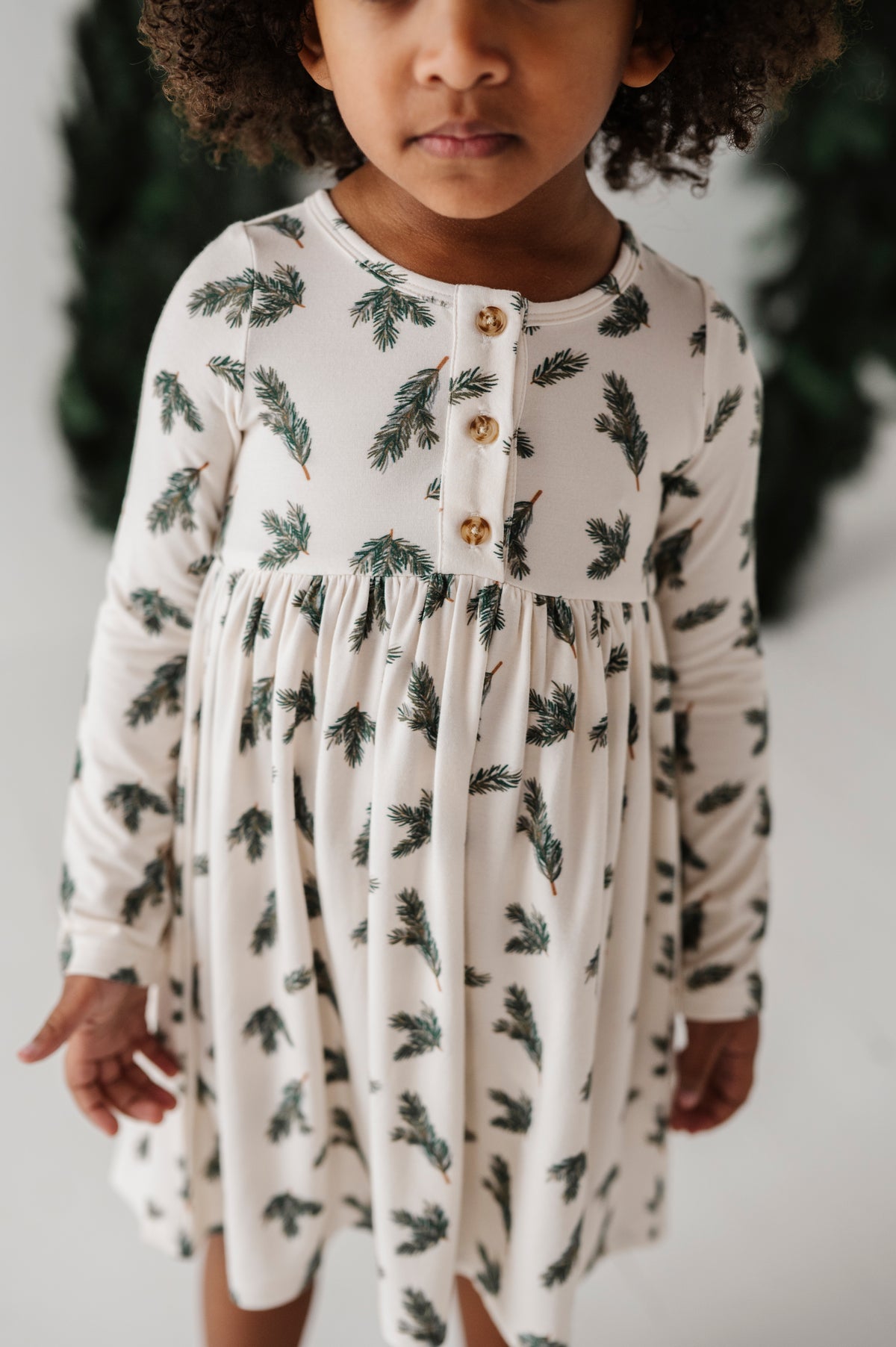 Long Sleeve Henley Dress