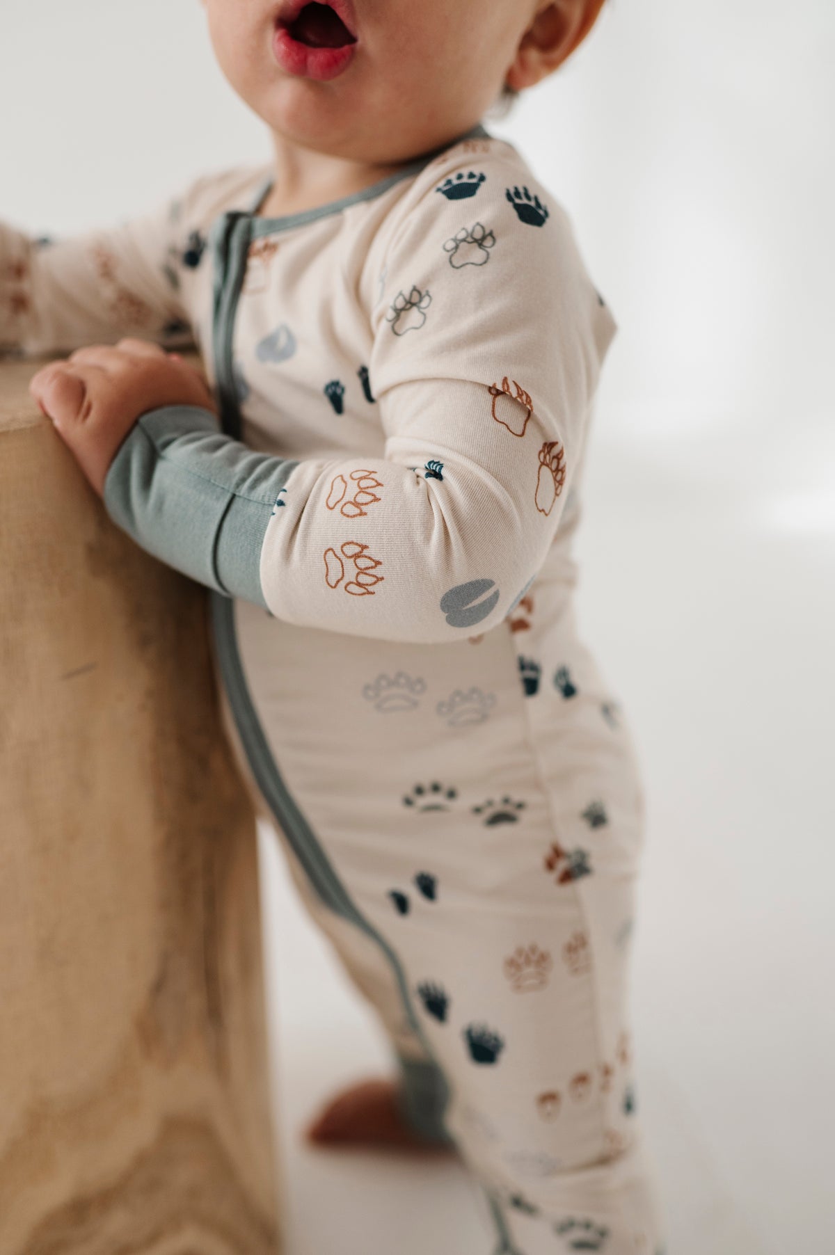 Long Sleeve Zip Romper
