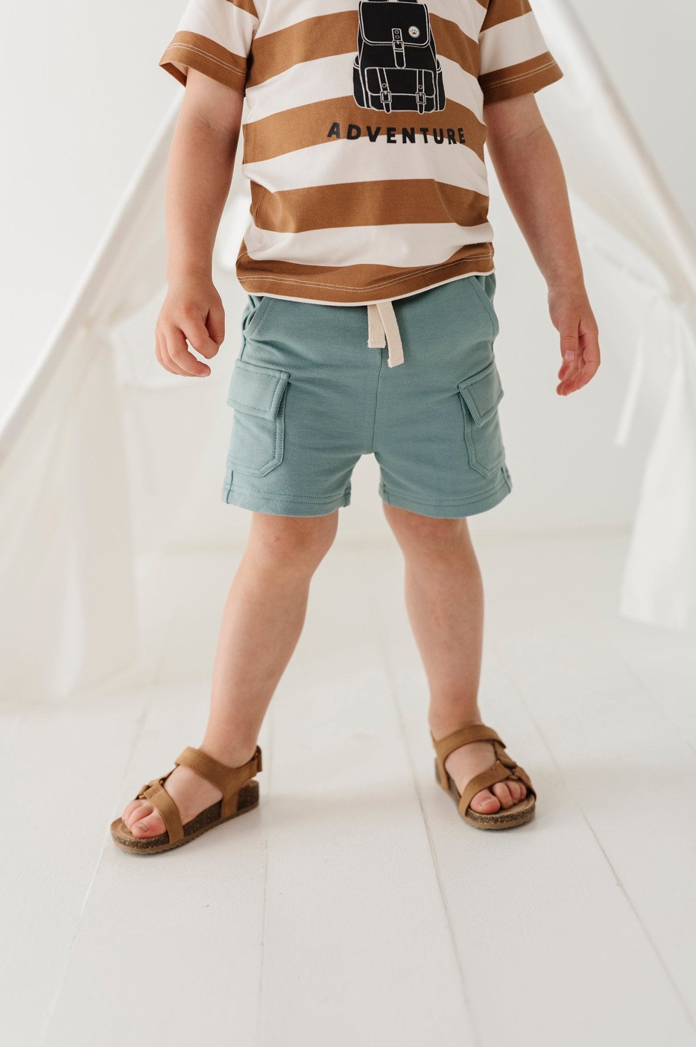 Boy's Cargo Shorts - babysprouts clothing company