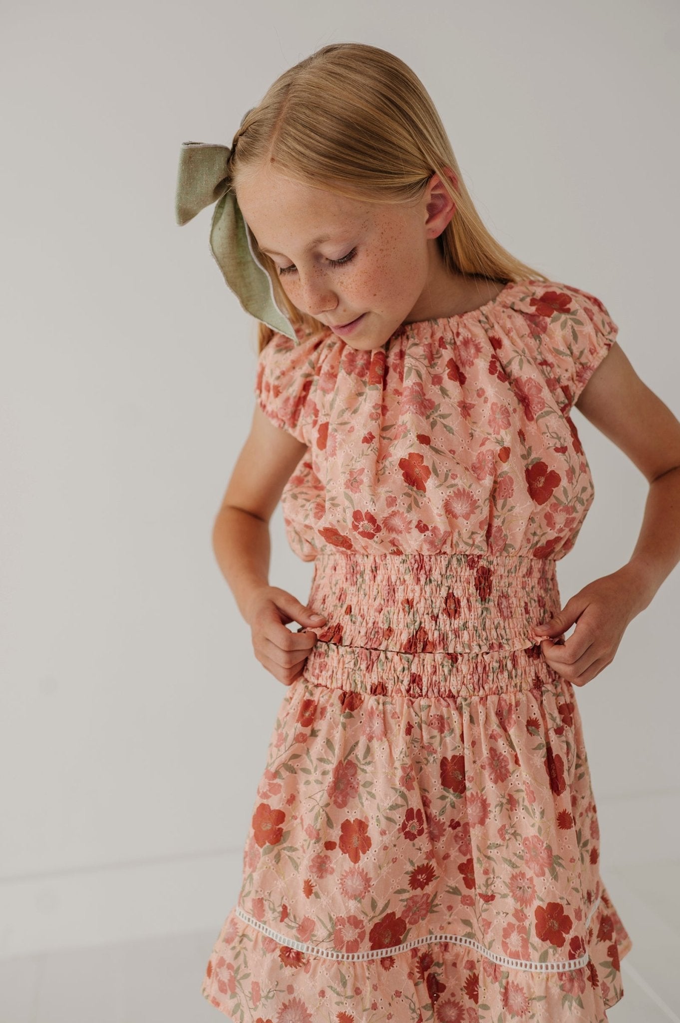 Eyelet Peasant Top - babysprouts clothing company
