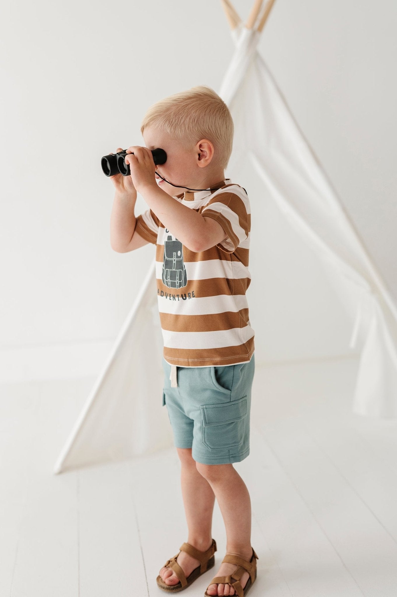 Boy's Cargo Shorts - babysprouts clothing company