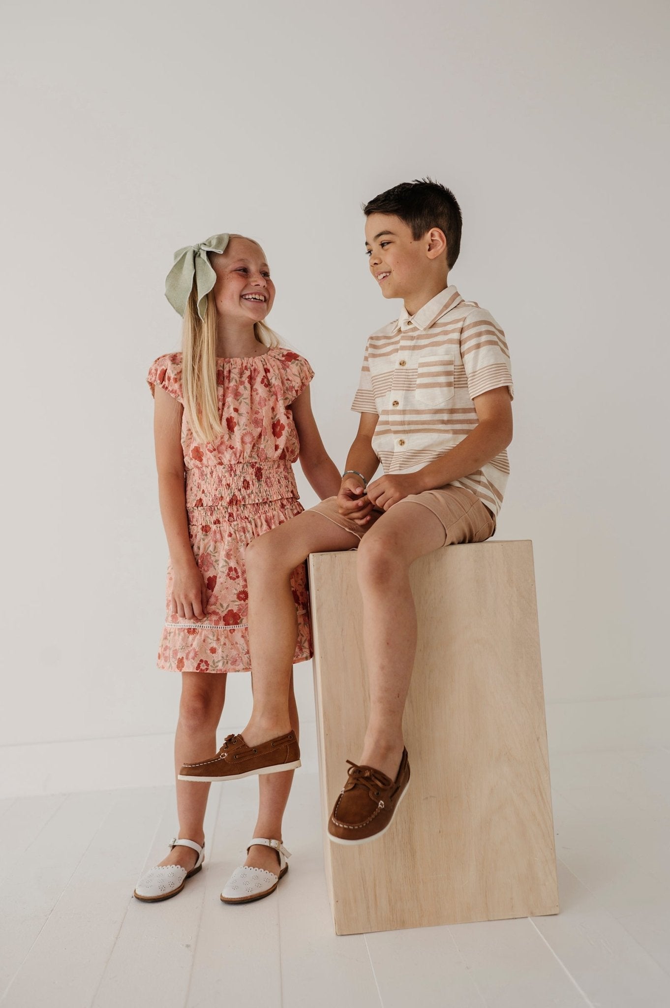 Smocked Eyelet Skirt - babysprouts clothing company