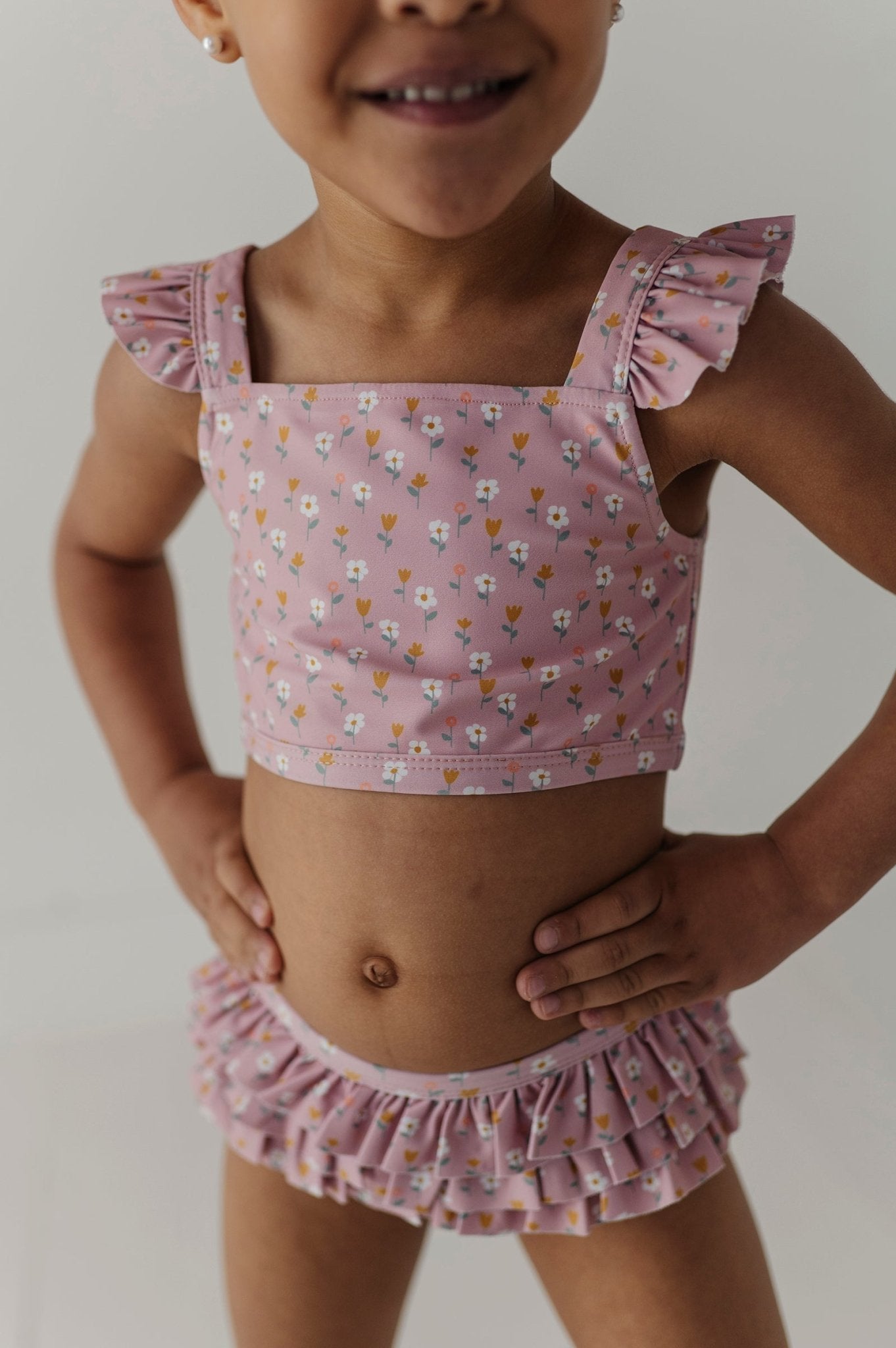 Girl's Two - Piece Swimsuit - babysprouts clothing company