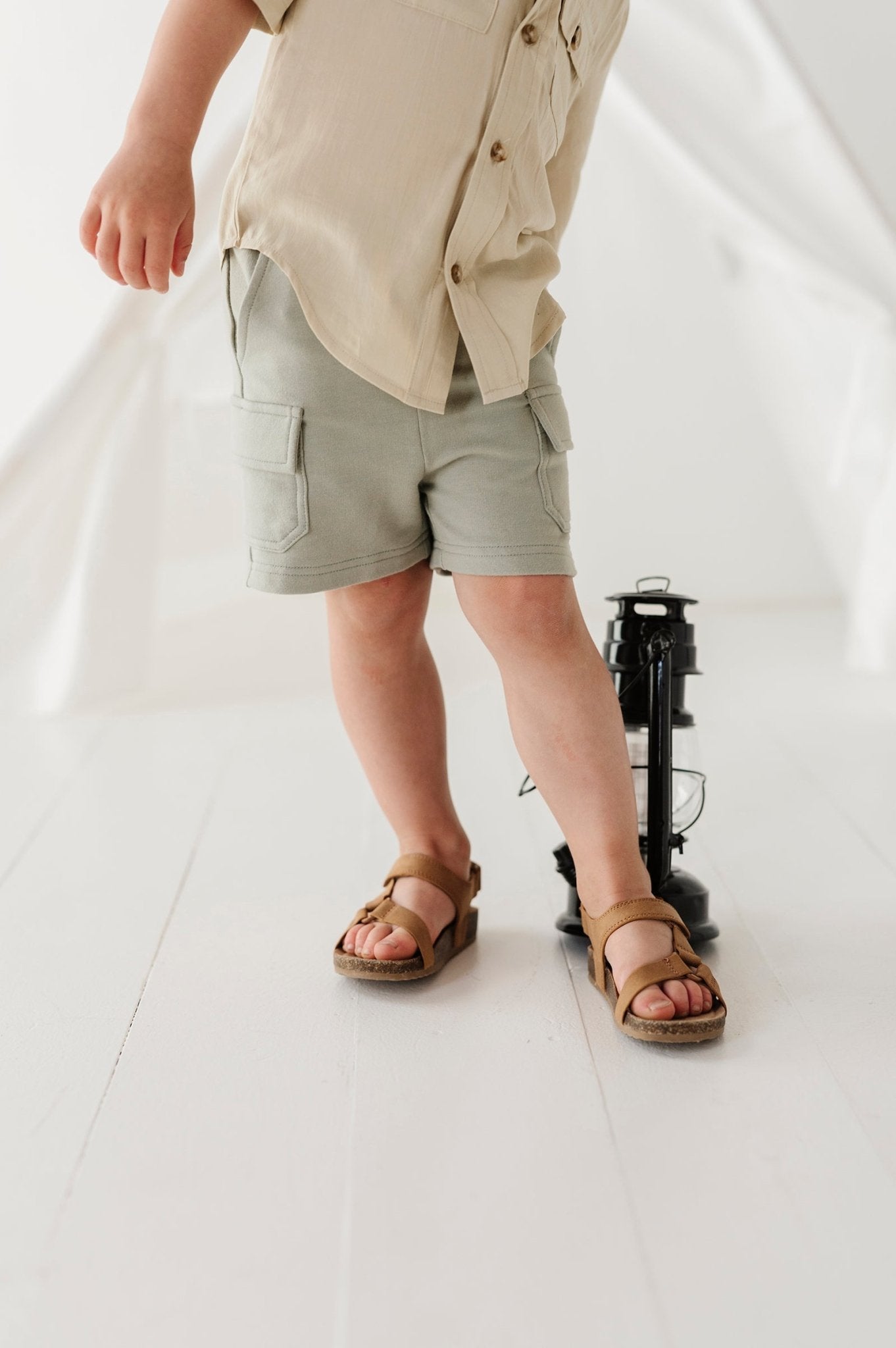 Boy's Cargo Shorts - babysprouts clothing company