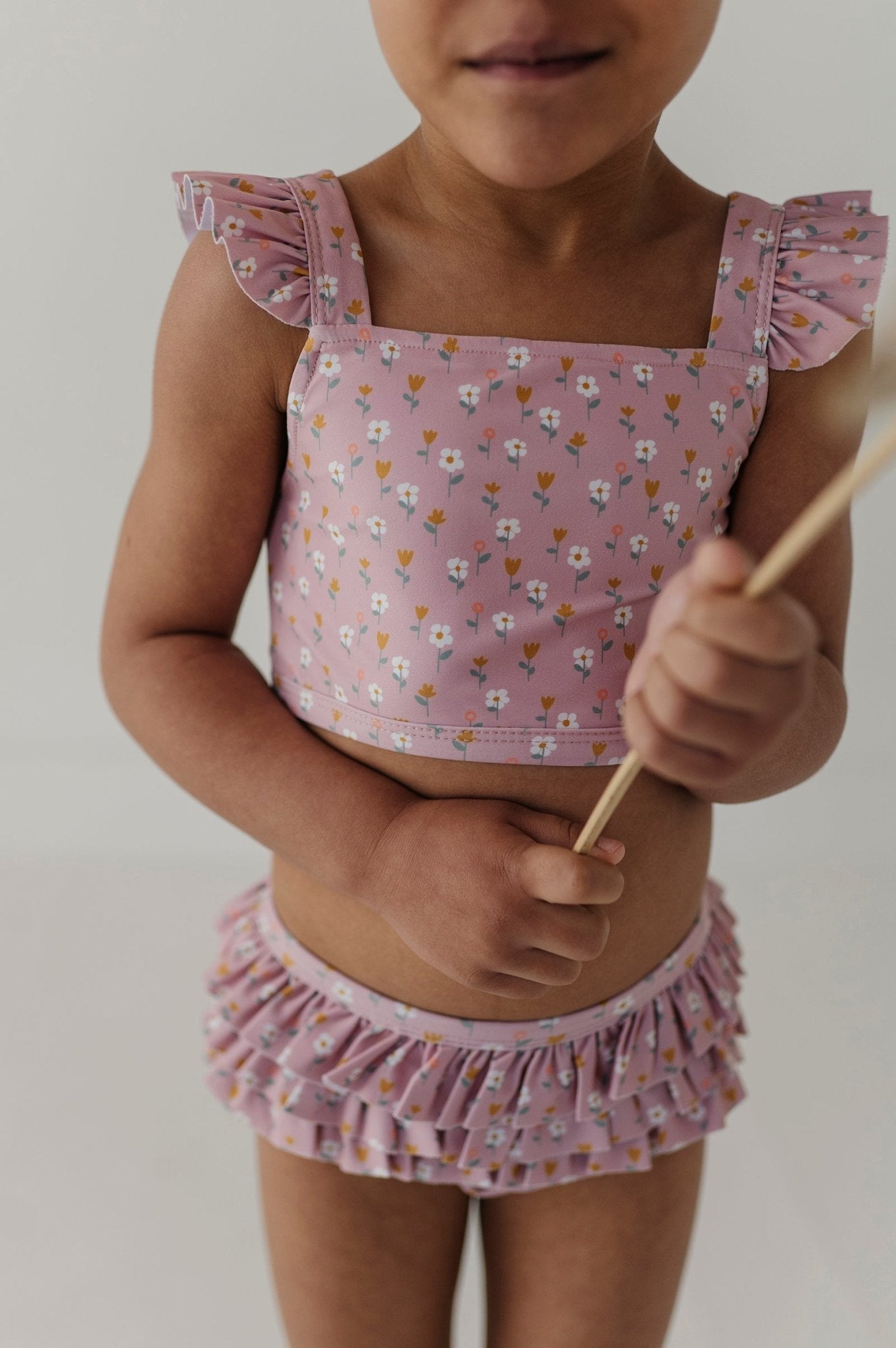 Girl's Two - Piece Swimsuit - babysprouts clothing company