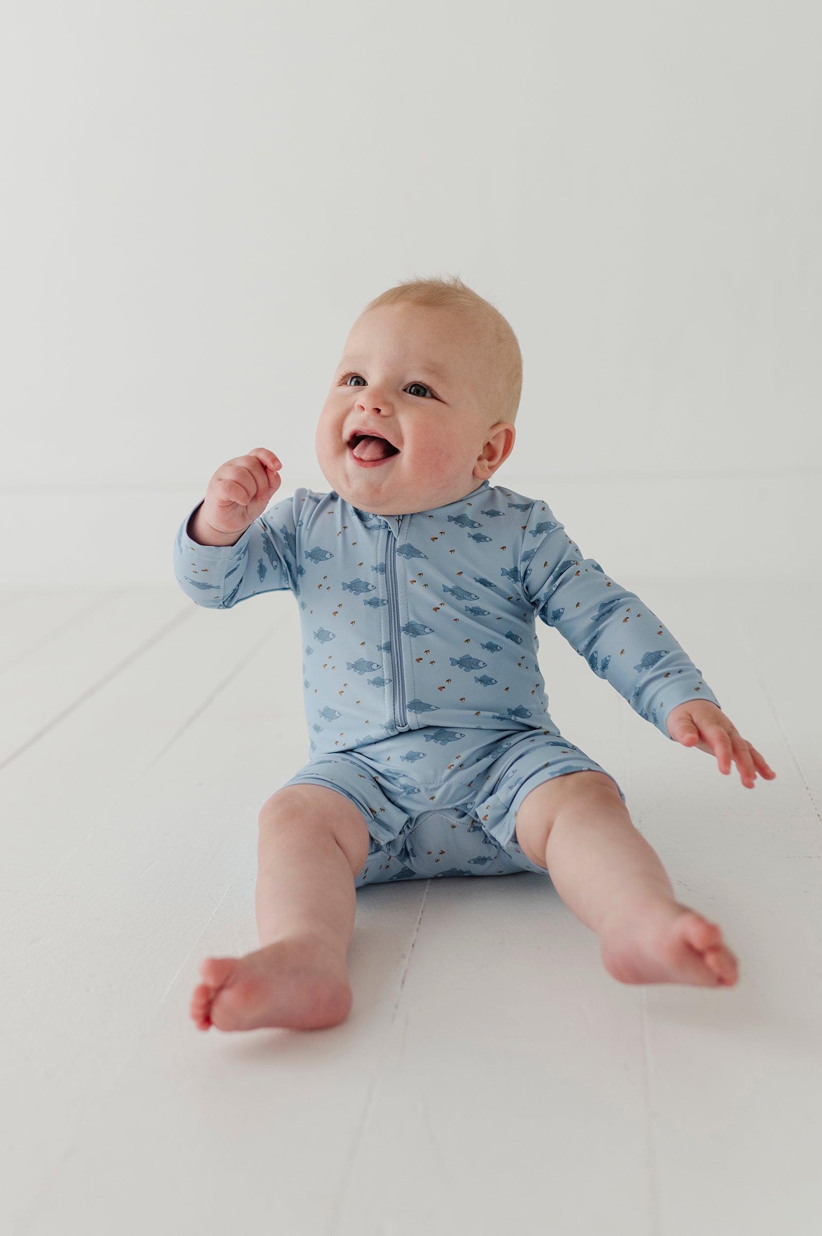 Baby One-Piece Rash Guard Swimsuit