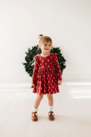 Long Sleeve Ruffle Dress