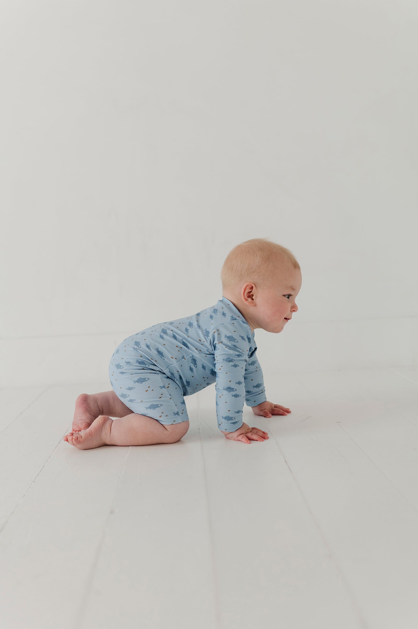 Baby One-Piece Rash Guard Swimsuit