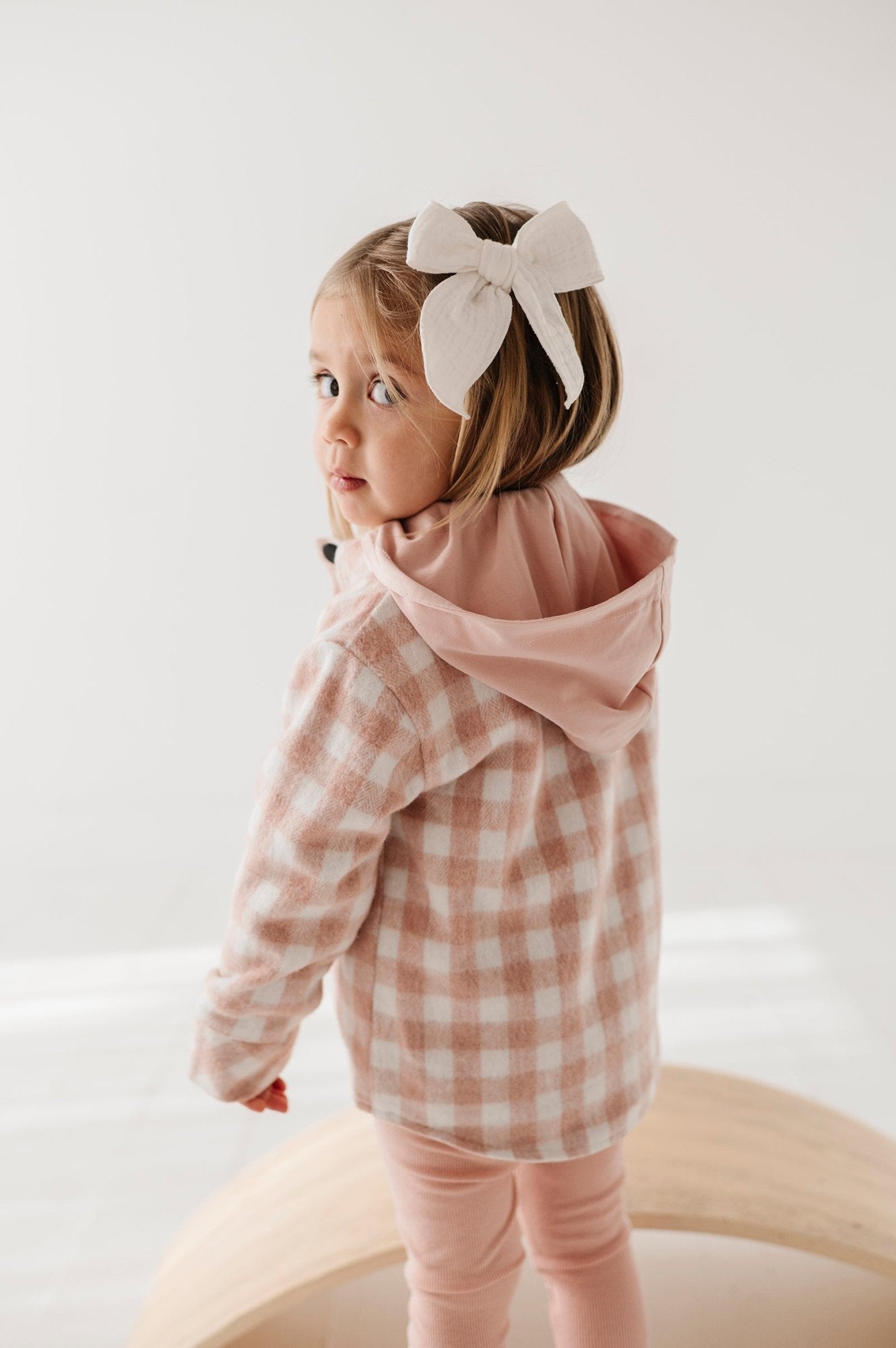 Kid's Hooded Shacket - babysprouts clothing company