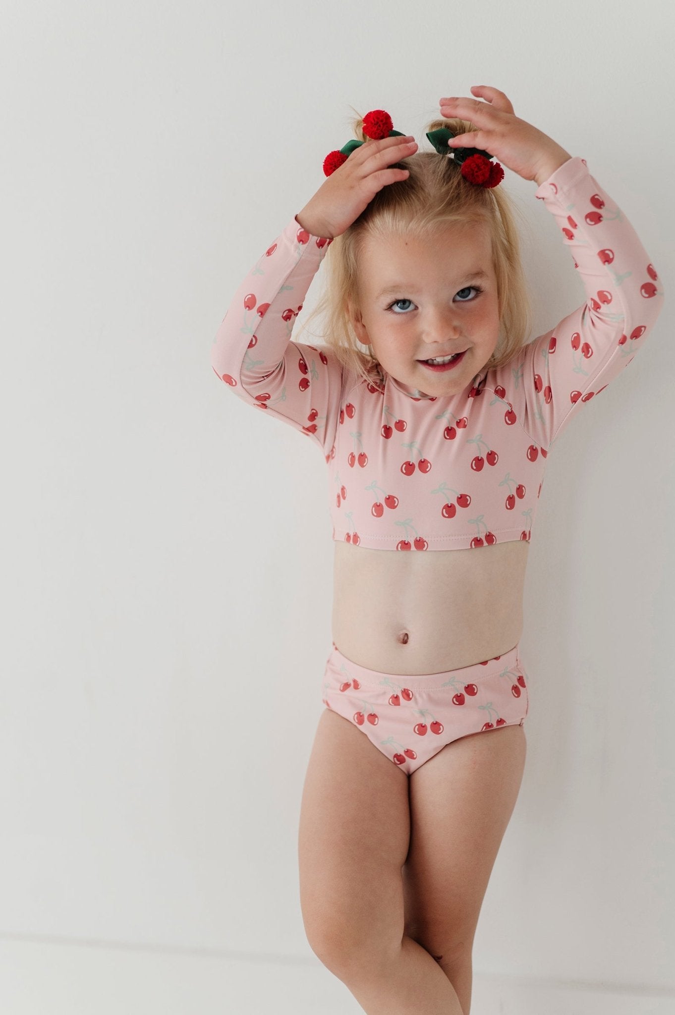 Girl's Crop Two - Piece Swimsuit - babysprouts clothing company