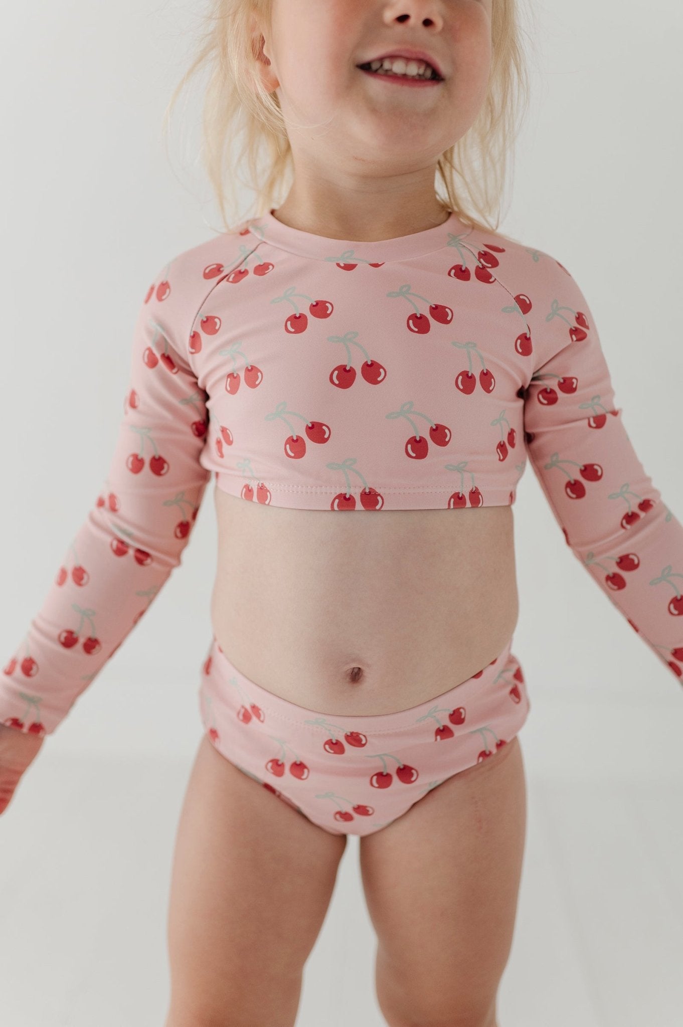 Girl's Crop Two - Piece Swimsuit - babysprouts clothing company
