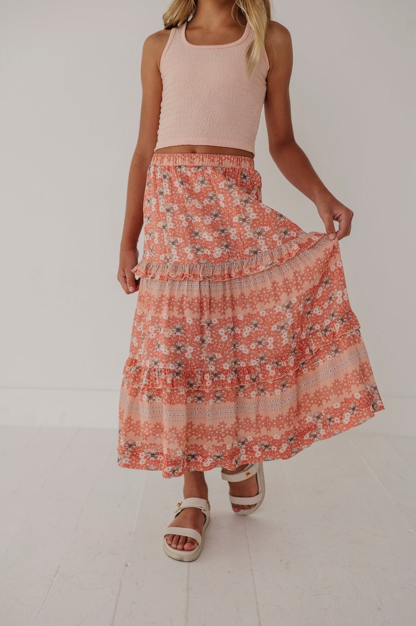 Tiered Maxi Skirt - babysprouts clothing company