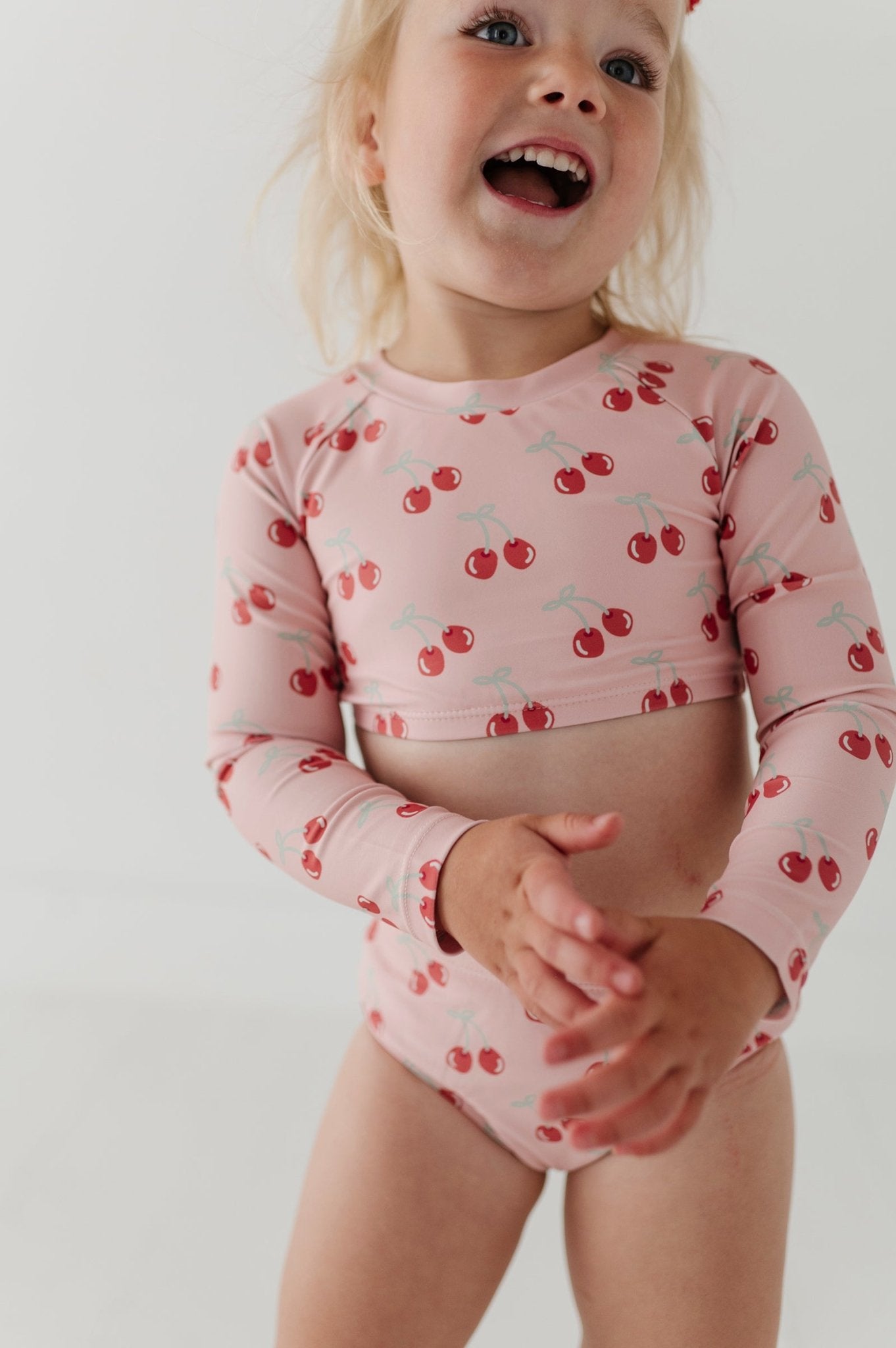 Girl's Crop Two - Piece Swimsuit - babysprouts clothing company