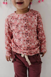 Girl's Raglan Sweatshirt